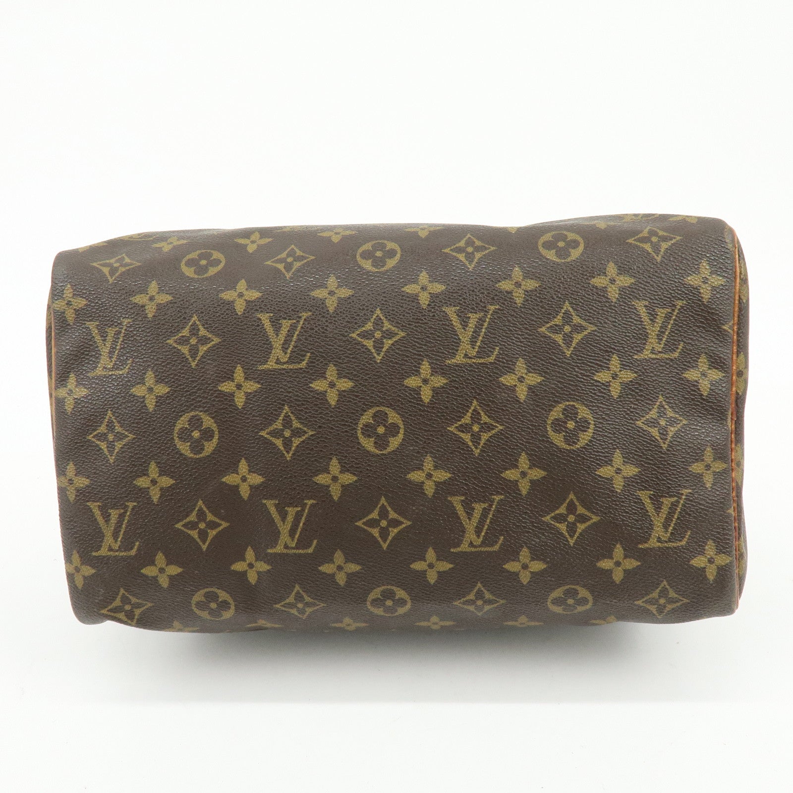 Louis Vuitton Monogram Speedy 30 Boston Bag Hand Bag Brown M41526