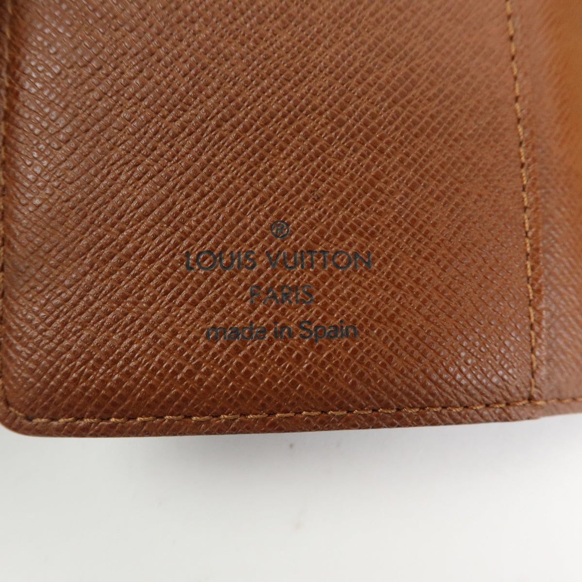 Louis Vuitton Monogram Agenda PM Planner Cover Brown R20005