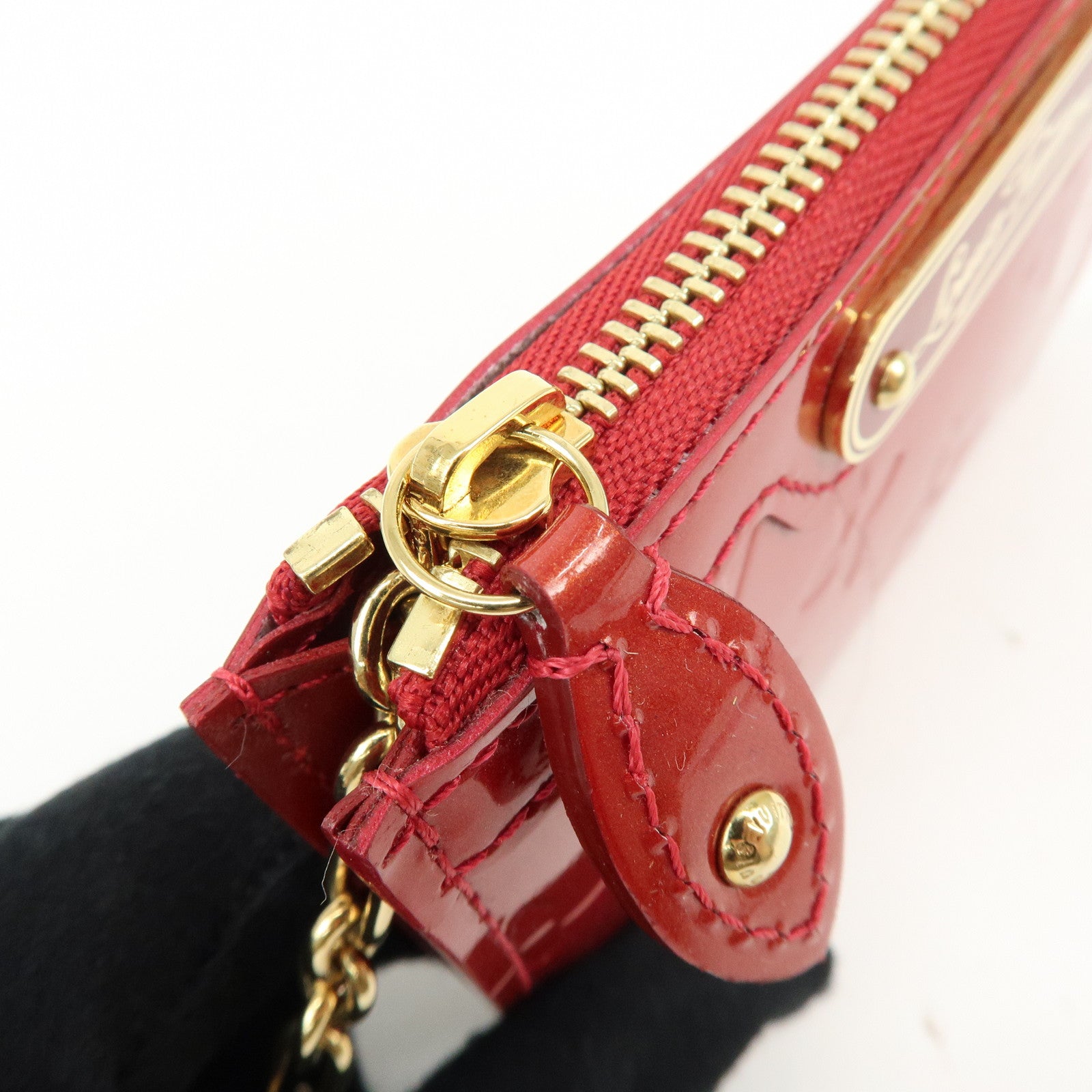 Louis Vuitton Monogram Vernis Pochette Cles NM Coin Case M93559
