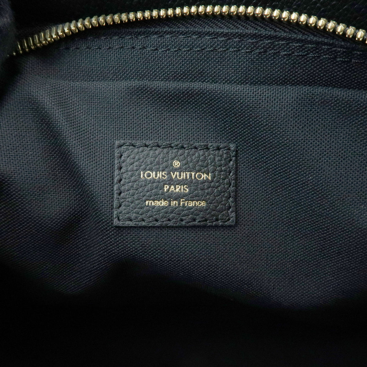 Louis Vuitton Monogram Empreinte Vosges MM Leather 2Way Bag Noir M41491