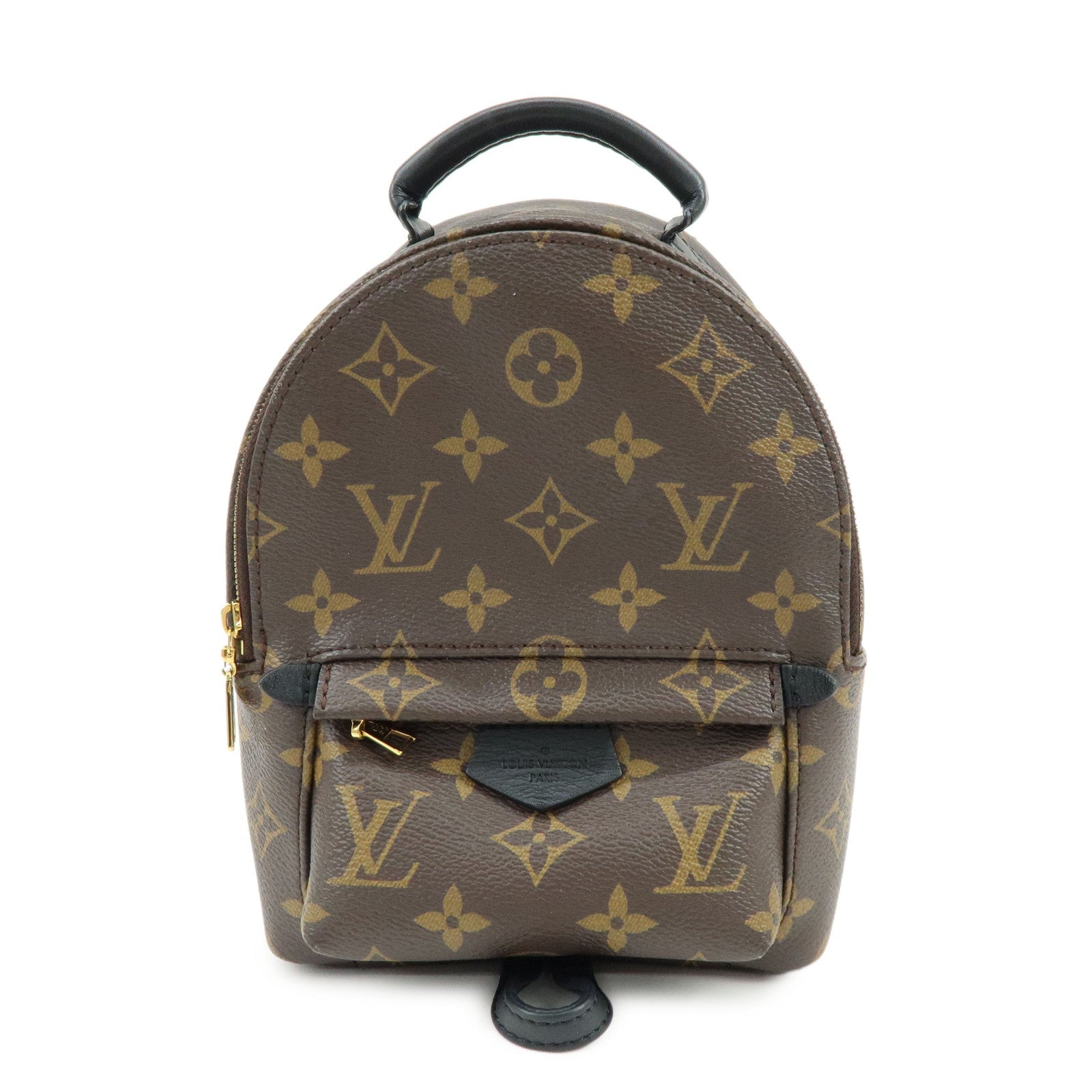 Louis Vuitton Monogram Palm Springs MINI Backpack Rucksack Brown M4156
