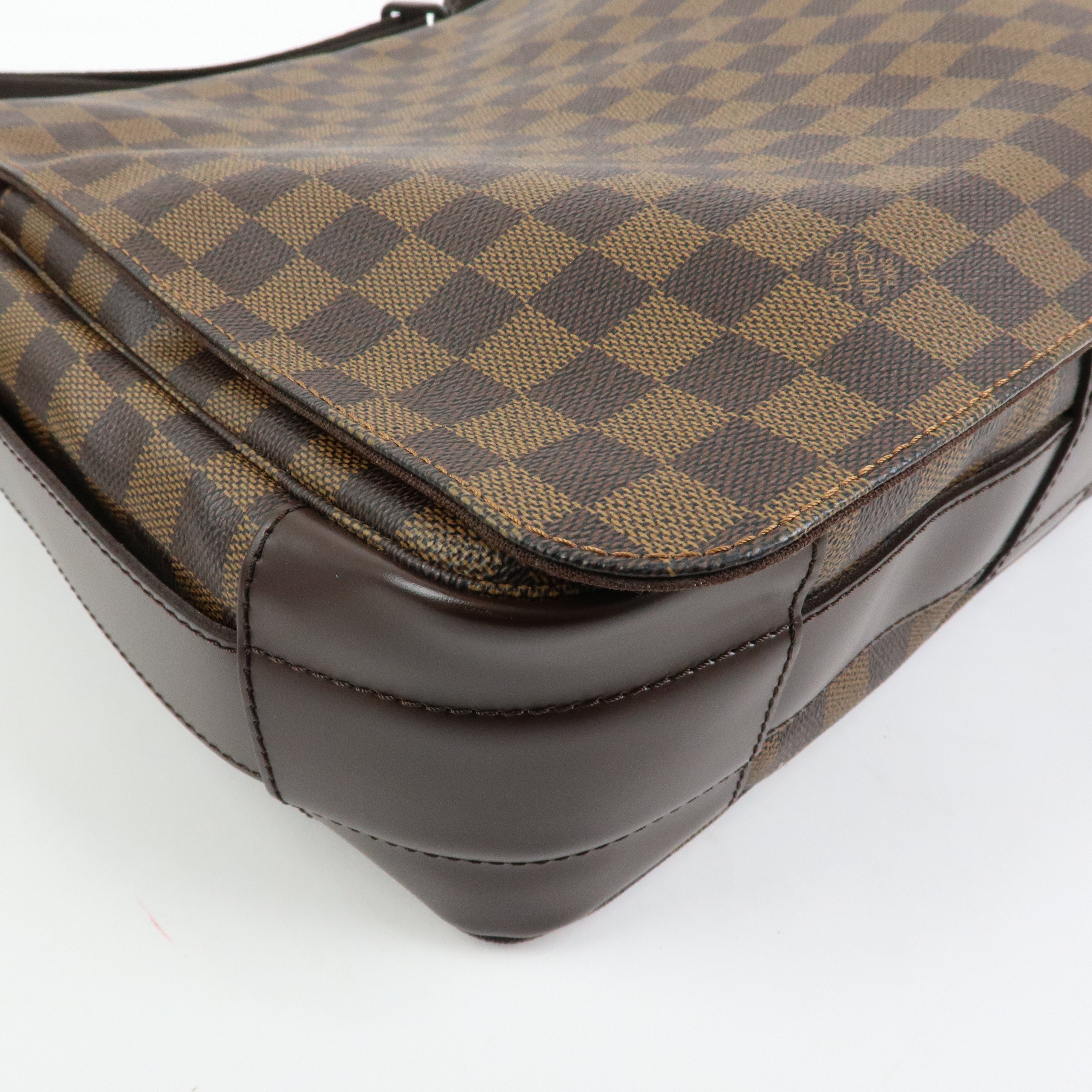 Louis Vuitton Damier Ebene Bastille Canvas Shoulder Bag N45258