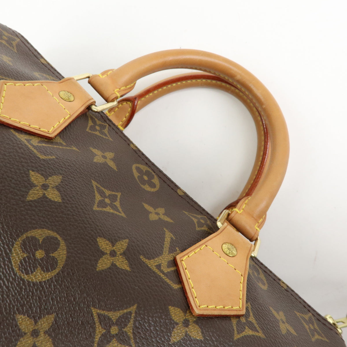 Louis Vuitton Monogram Speedy 30 Boston Bag Hand Bag Brown M41526