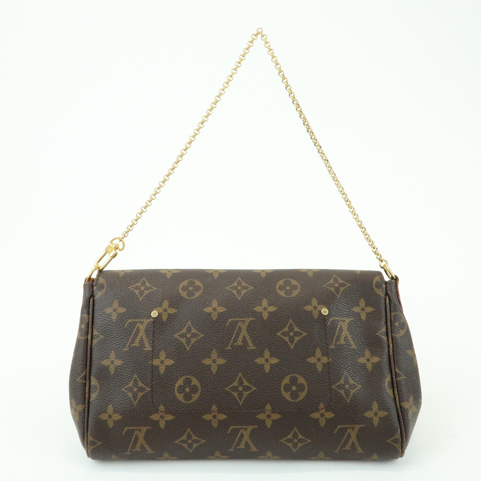 Louis Vuitton Monogram Favorite PM 2Way Shoulder Bag Brown M40717