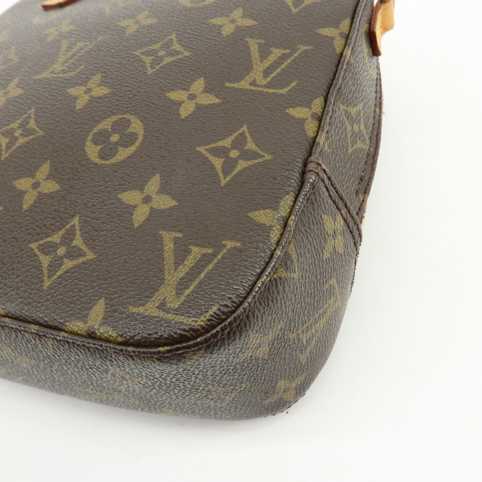 Louis Vuitton Monogram Spontini 2Way Shoulder Bag Hand Bag Brown M47500