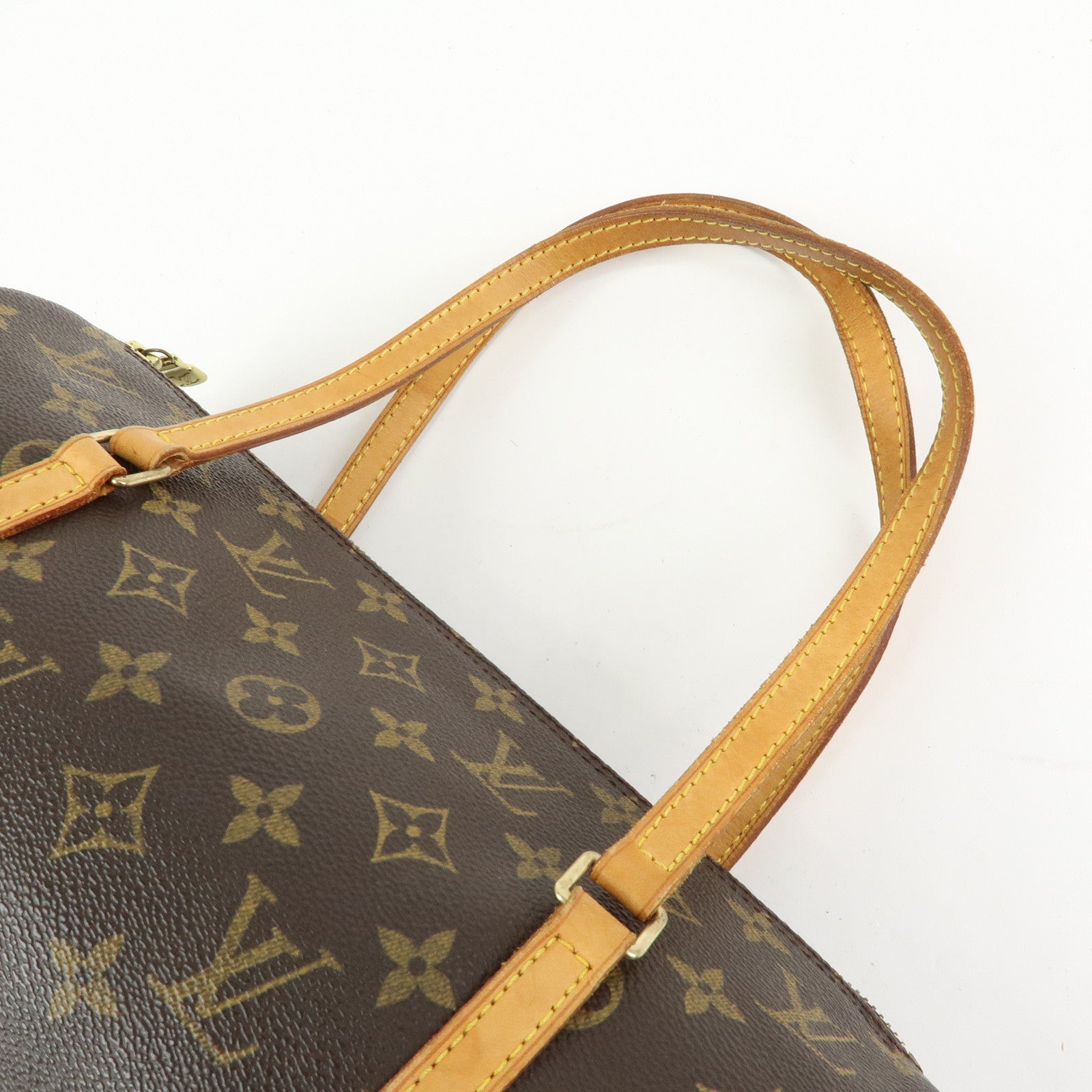 Louis Vuitton Monogram Papillon 30 Hand Bag Brown M51385