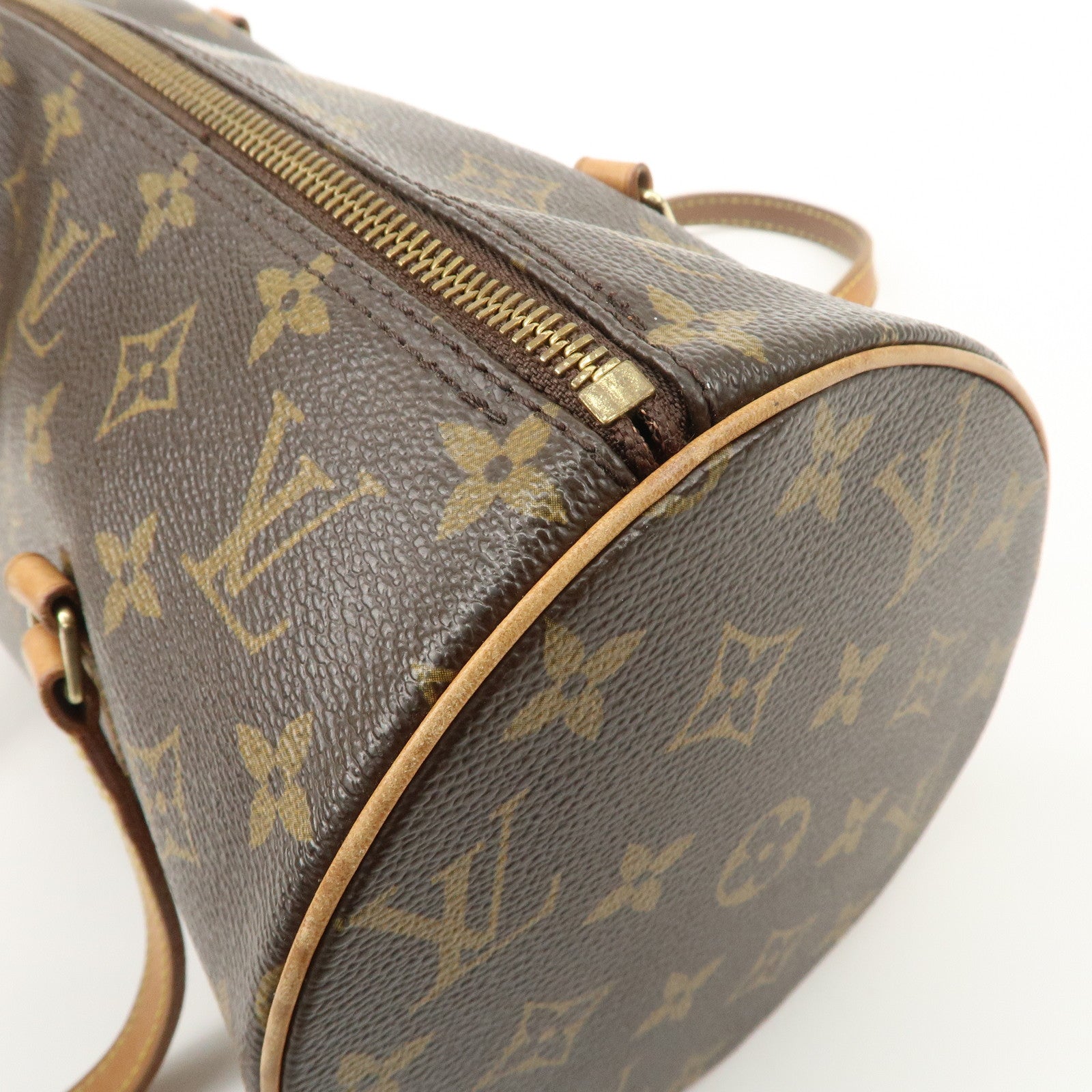 Louis Vuitton Monogram Papillon 30 Hand Bag New Style M51385 Used
