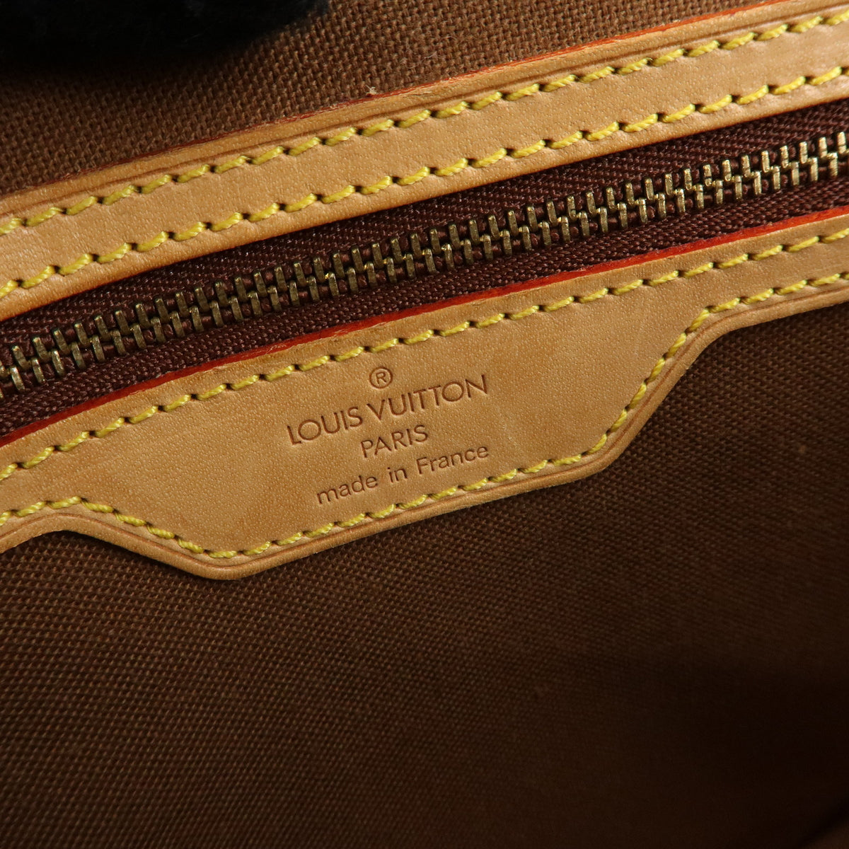 Louis Vuitton Monogram Canvas Sologne Shoulder Bag Brown M42250