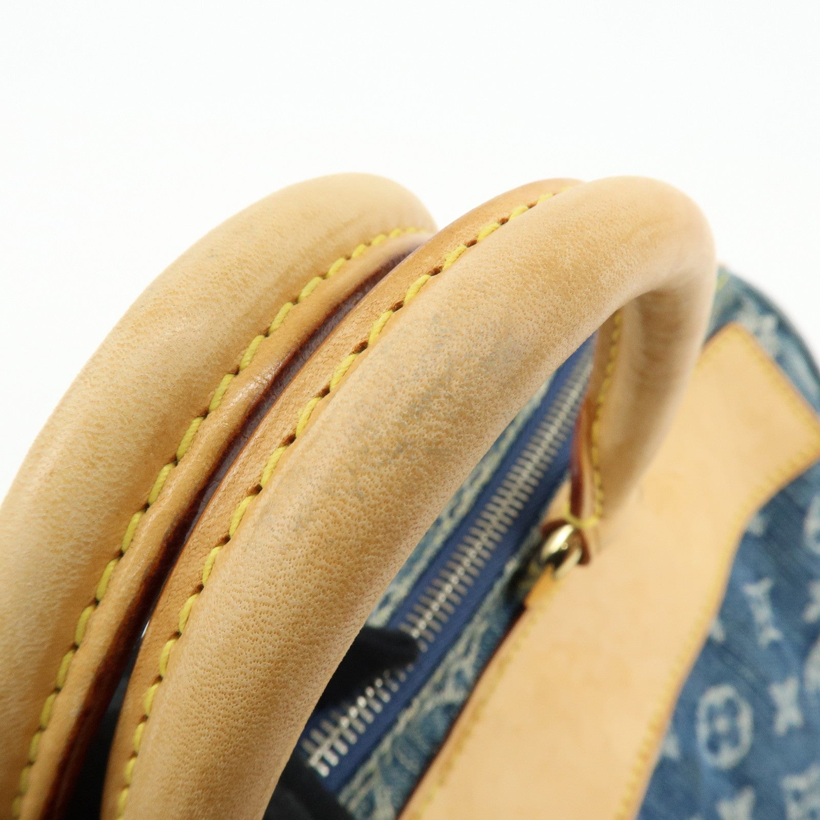 Louis Vuitton Monogram Denim Neo Speedy Boston Bag Blue M95019
