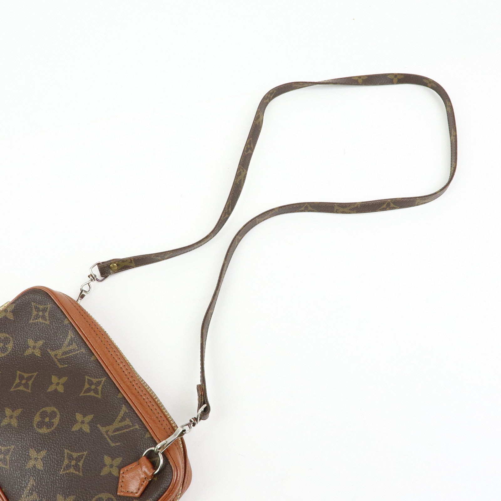 Louis Vuitton Monogram Pochette Marly Bandouliere Bag Brown M51828