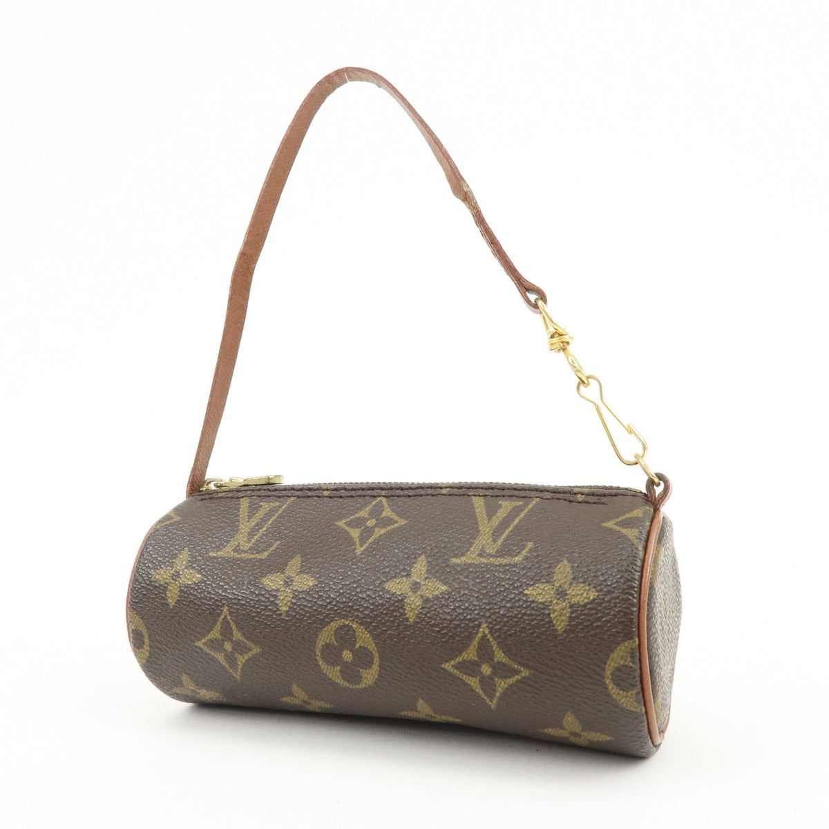Louis Vuitton Monogram Mini Pouch for Papillon Bag Brown