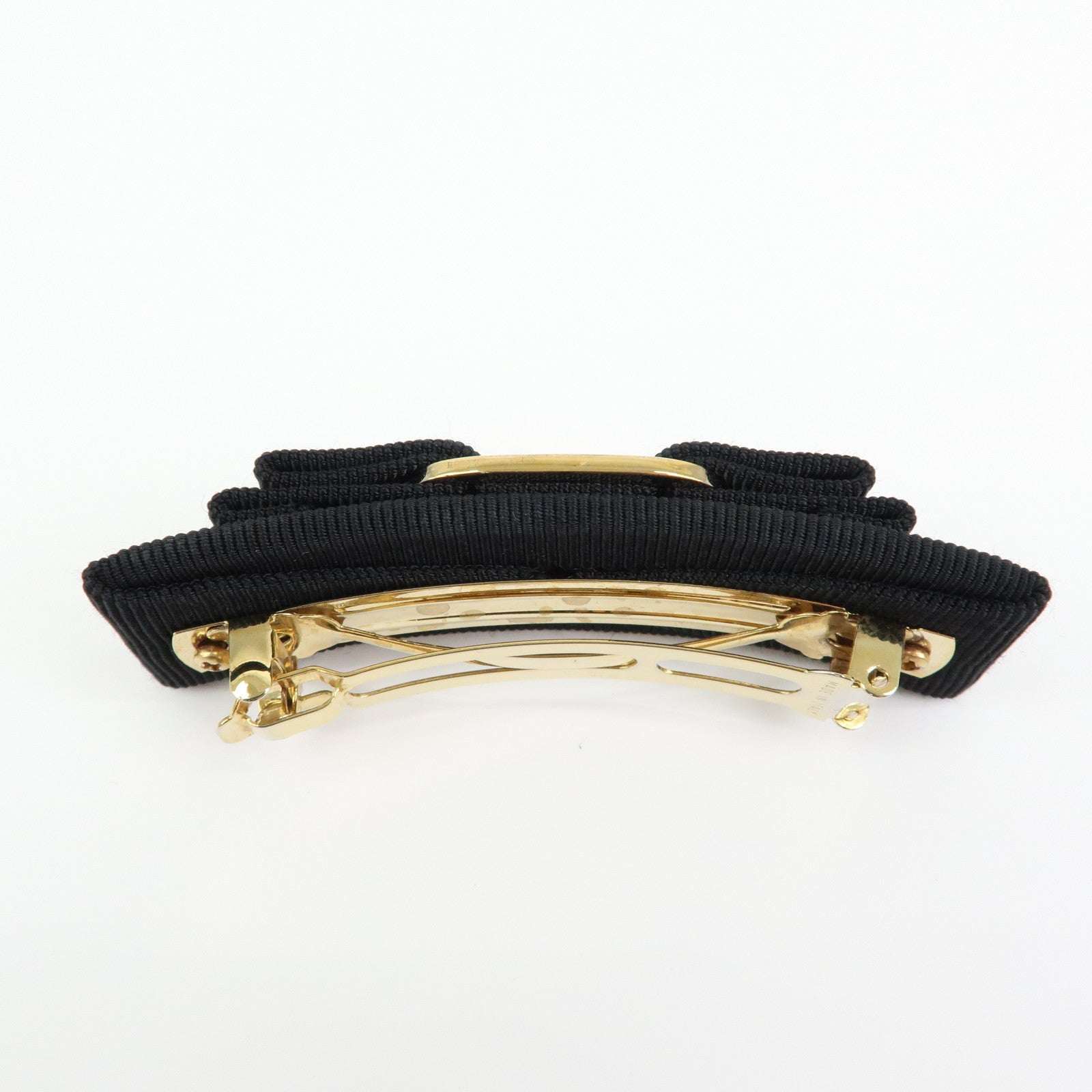 Ferragamo Vara Ribbon Viscose Valletta Hair Accessory Black