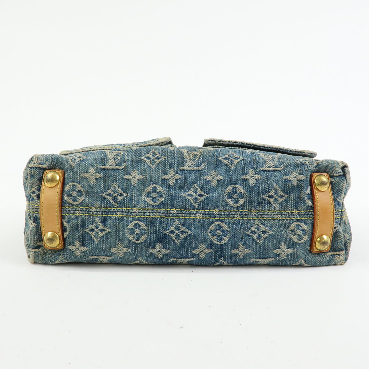 Louis Vuitton Monogram Denim Baggy PM 2Way Bag Shoulder Bag M95049