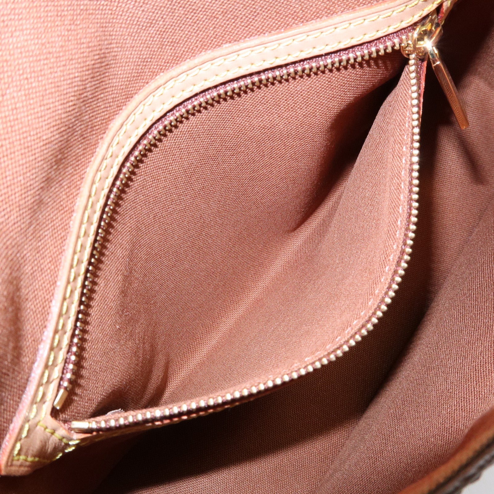 Louis Vuitton Monogram Mini Looping Canvas Shoulder Bag Brown M51147