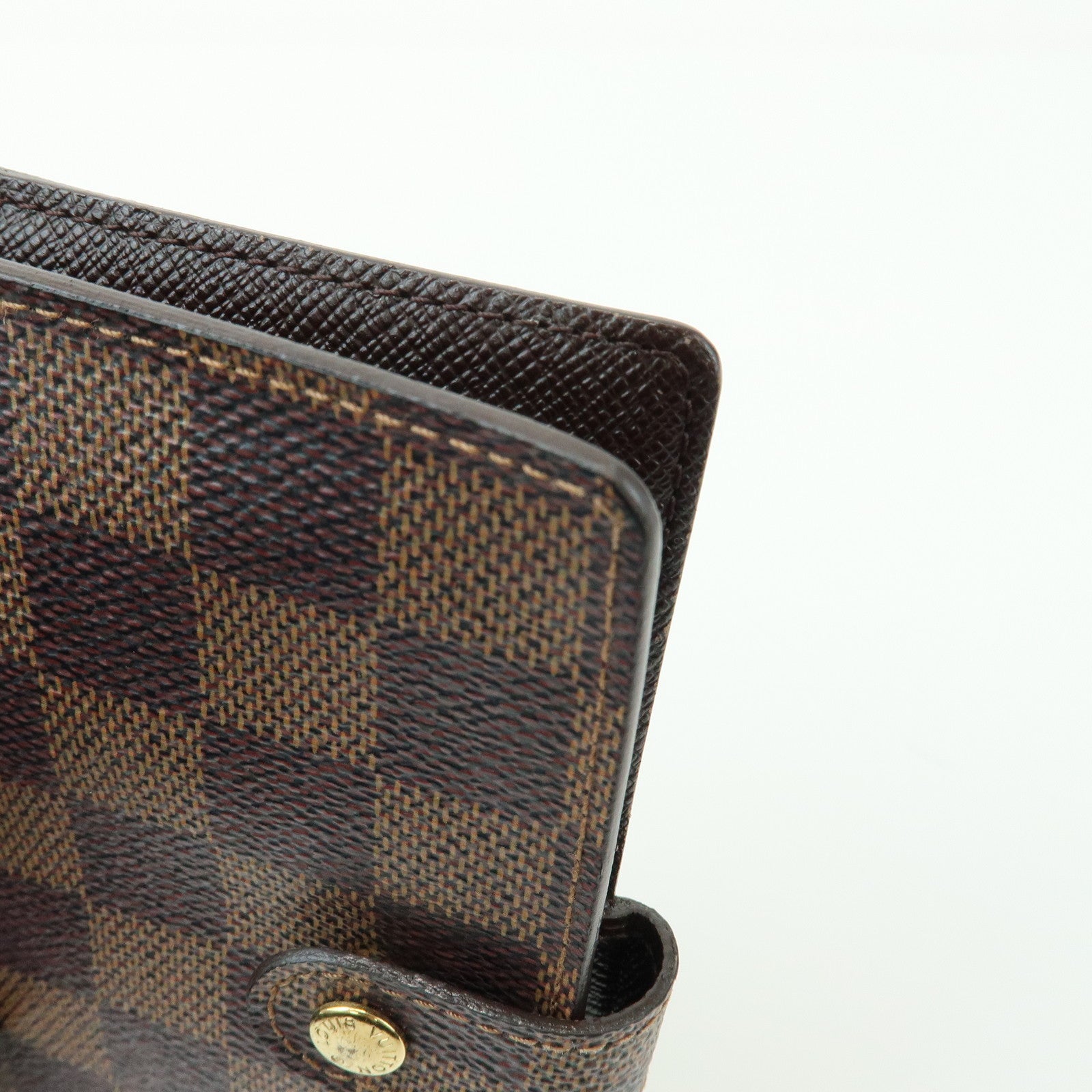 Louis Vuitton Damier Agenda PM Planner Cover Damier Ebene R20700