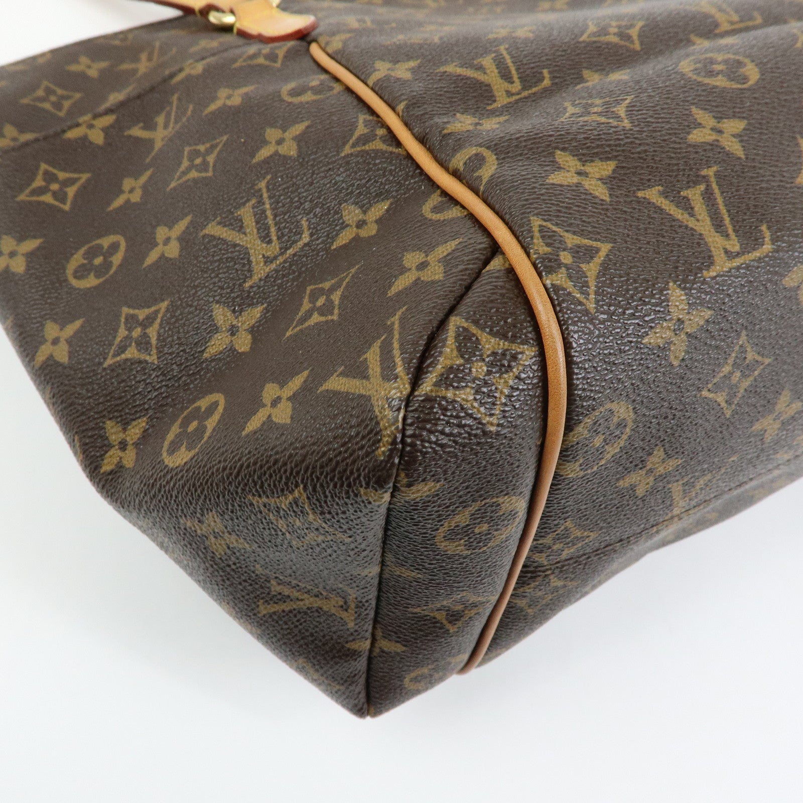 Louis Vuitton Monogram Totally MM Tote Shoulder Bag Brown M56689