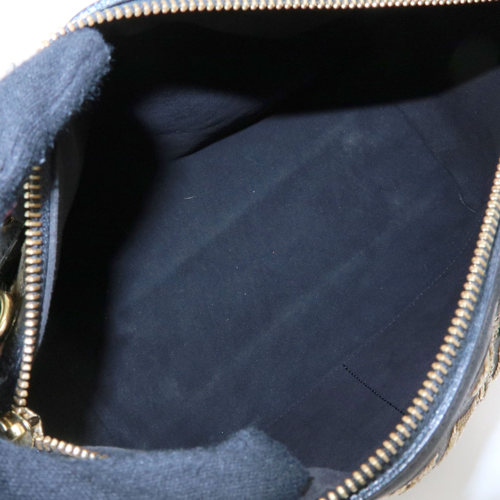 Louis Vuitton Monogram Eclipse Speedy 30 Hand Bag Noir M40244