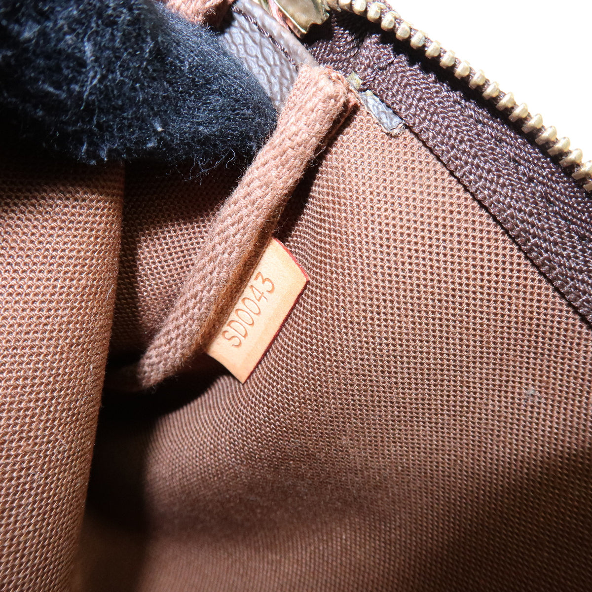 Louis Vuitton Monogram Pochette Accessoires Pouch Hand Bag Brown M51980