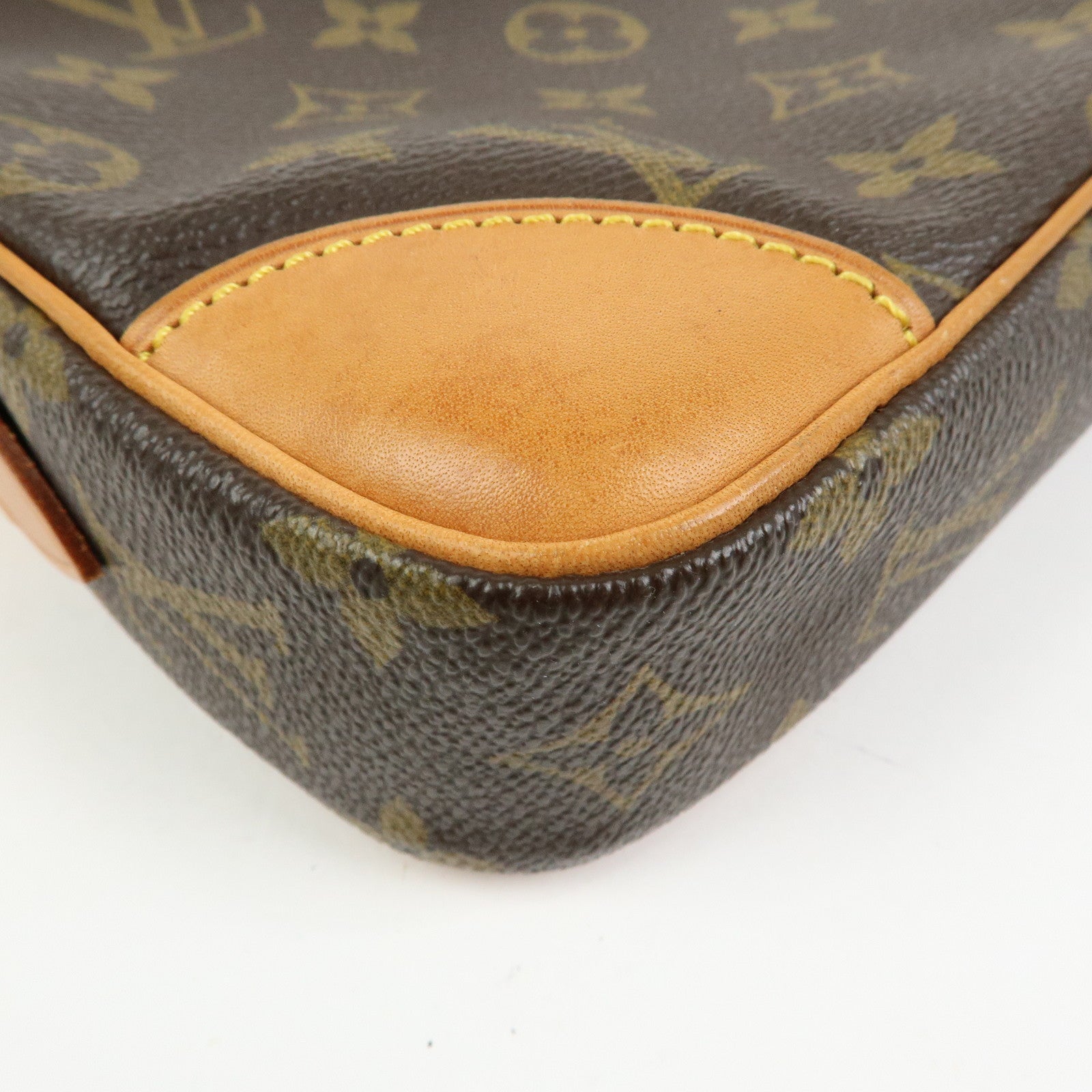 Louis Vuitton Monogram Marly Dragonne GM Clutch Bag Brown M51825