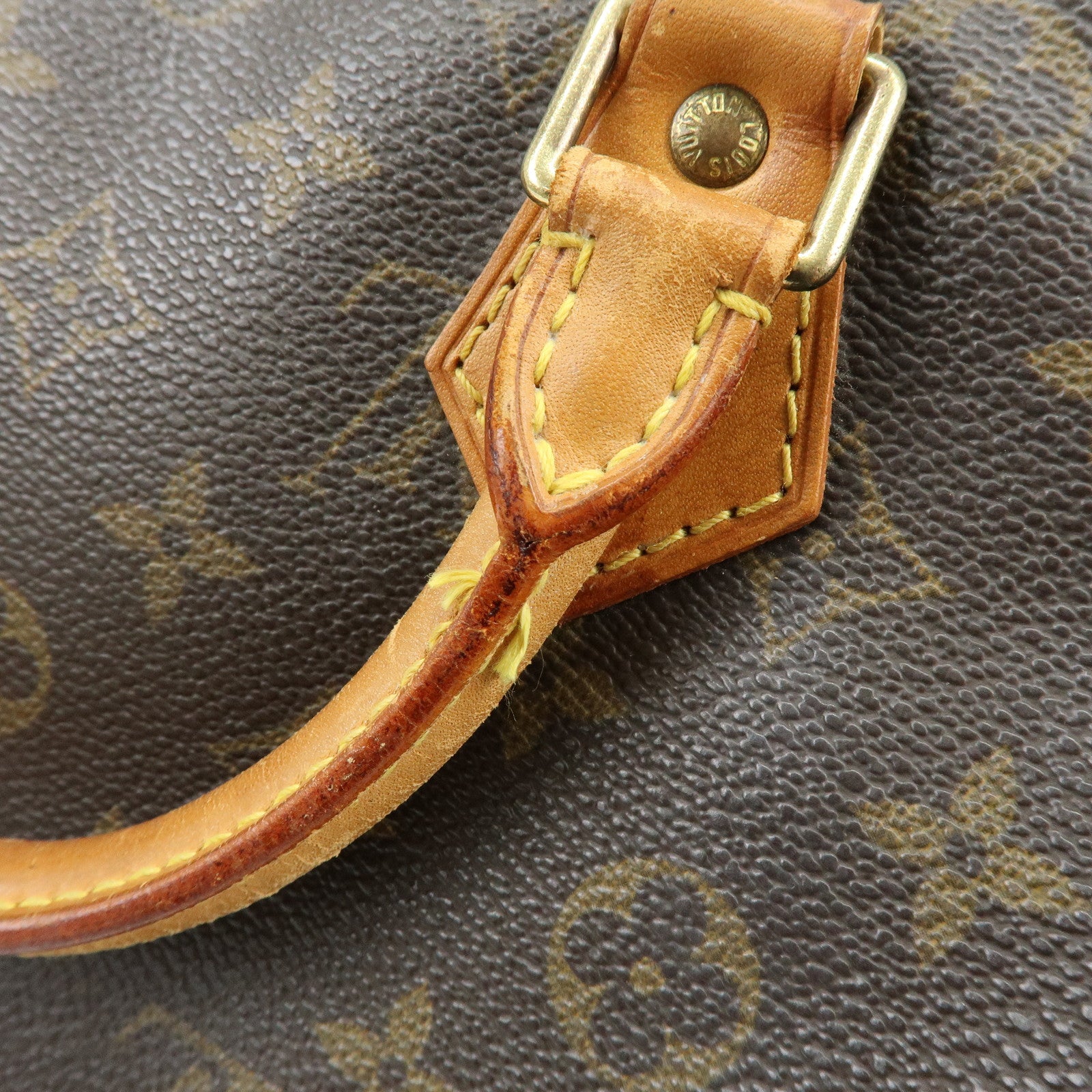 Louis Vuitton Monogram Speedy 30 Boston Bag Hand Bag Brown M41526