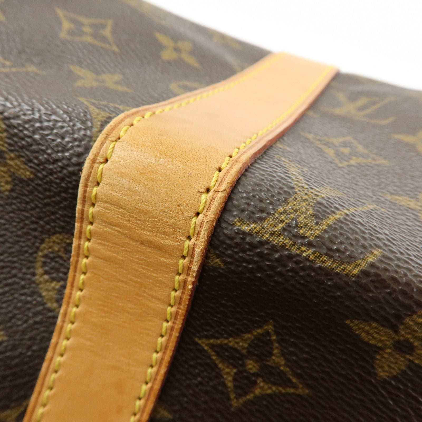 Louis Vuitton Monogram Keep All 50 Boston Bag Brown M41426