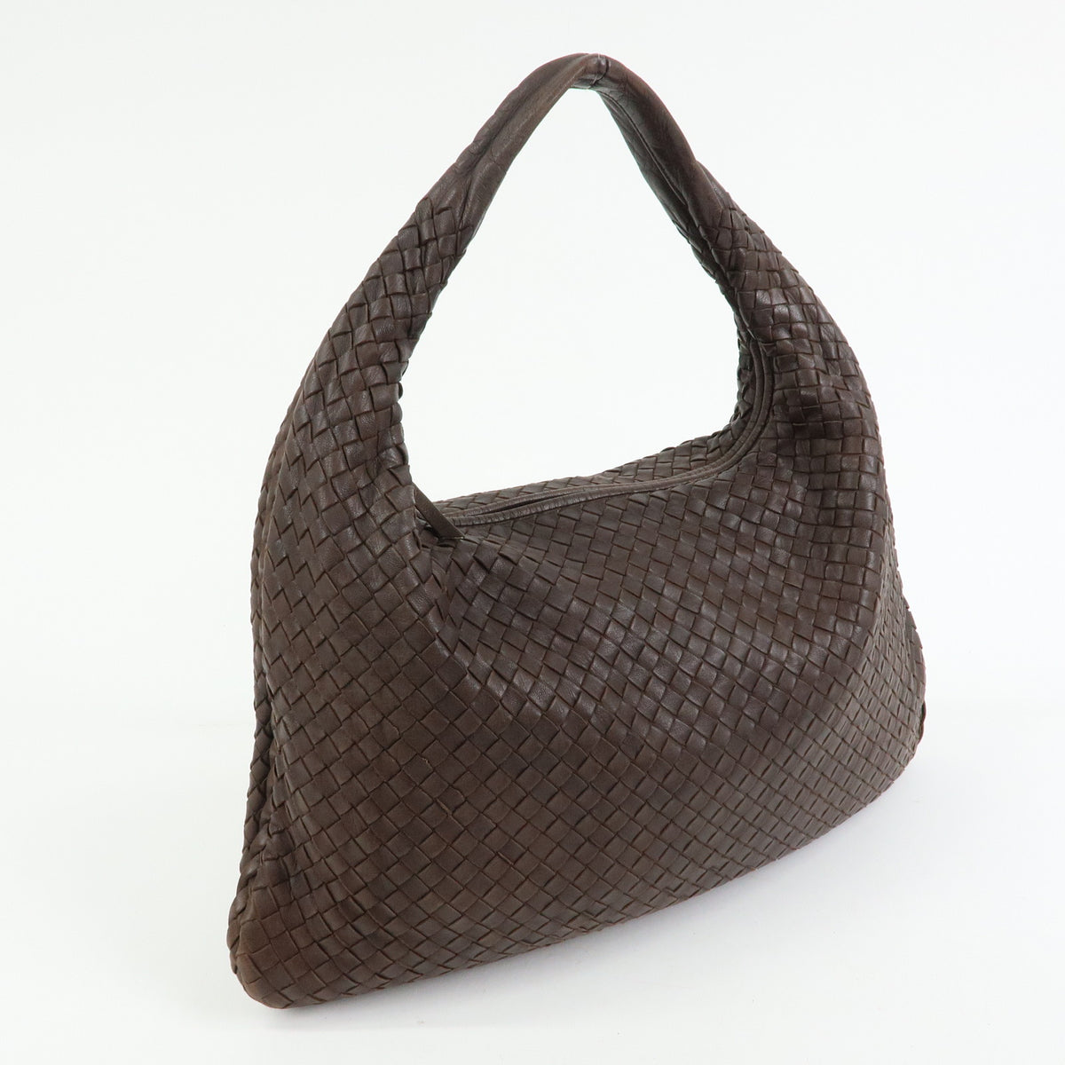 BOTTEGA VENETA Hobo Intrecciato Leather Shoulder Bag Hand Bag 115654
