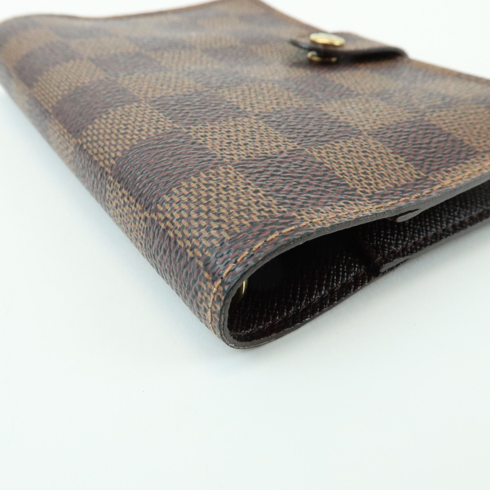 Louis Vuitton Damier Agenda PM Planner Cover Damier Ebene R20700