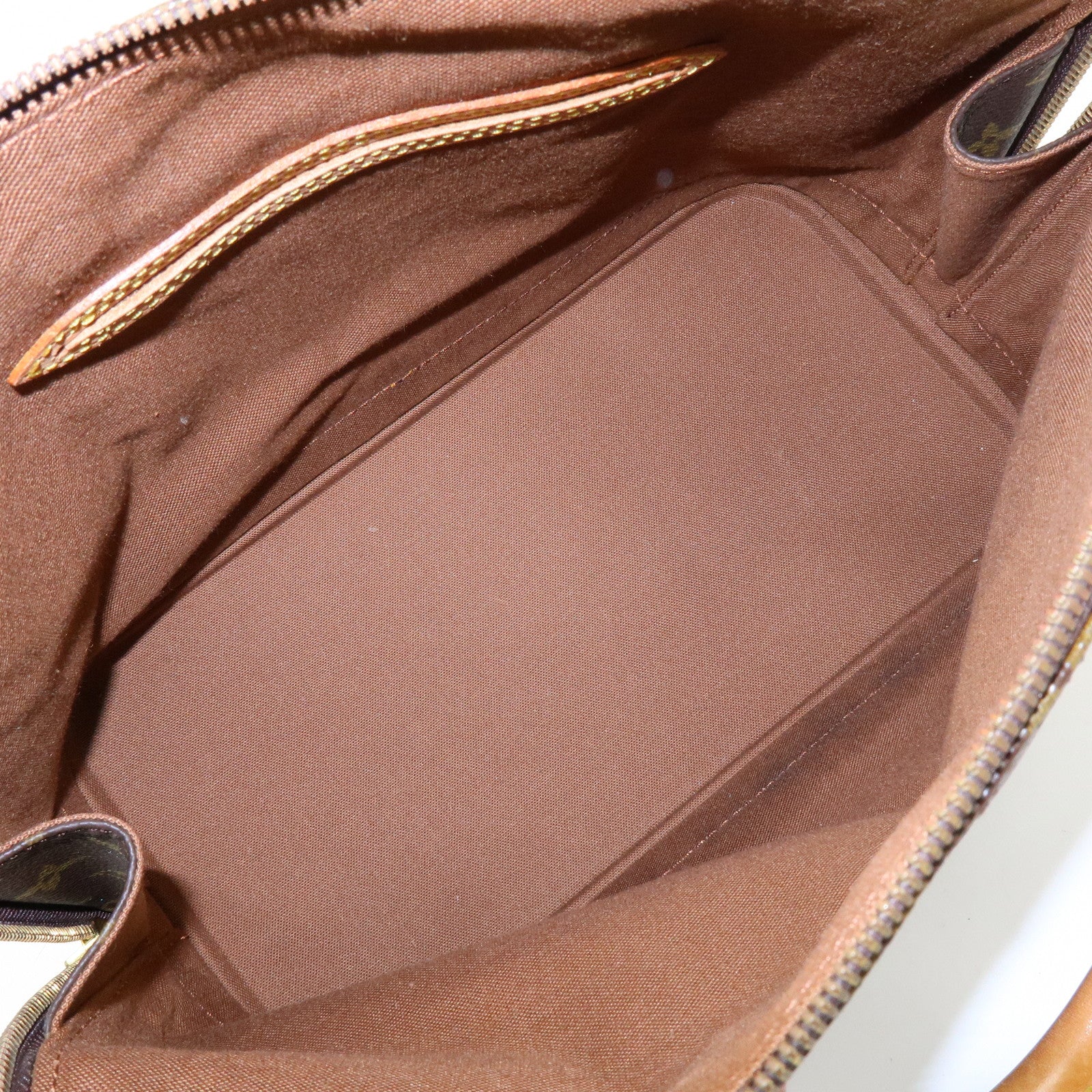 Louis Vuitton Monogram Canvas Alma Hand Bag Brown M51130