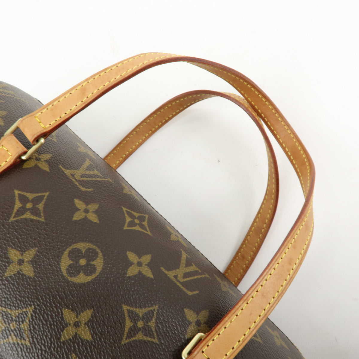 Louis Vuitton Monogram Papillon 26 Hand Bag Brown M51386