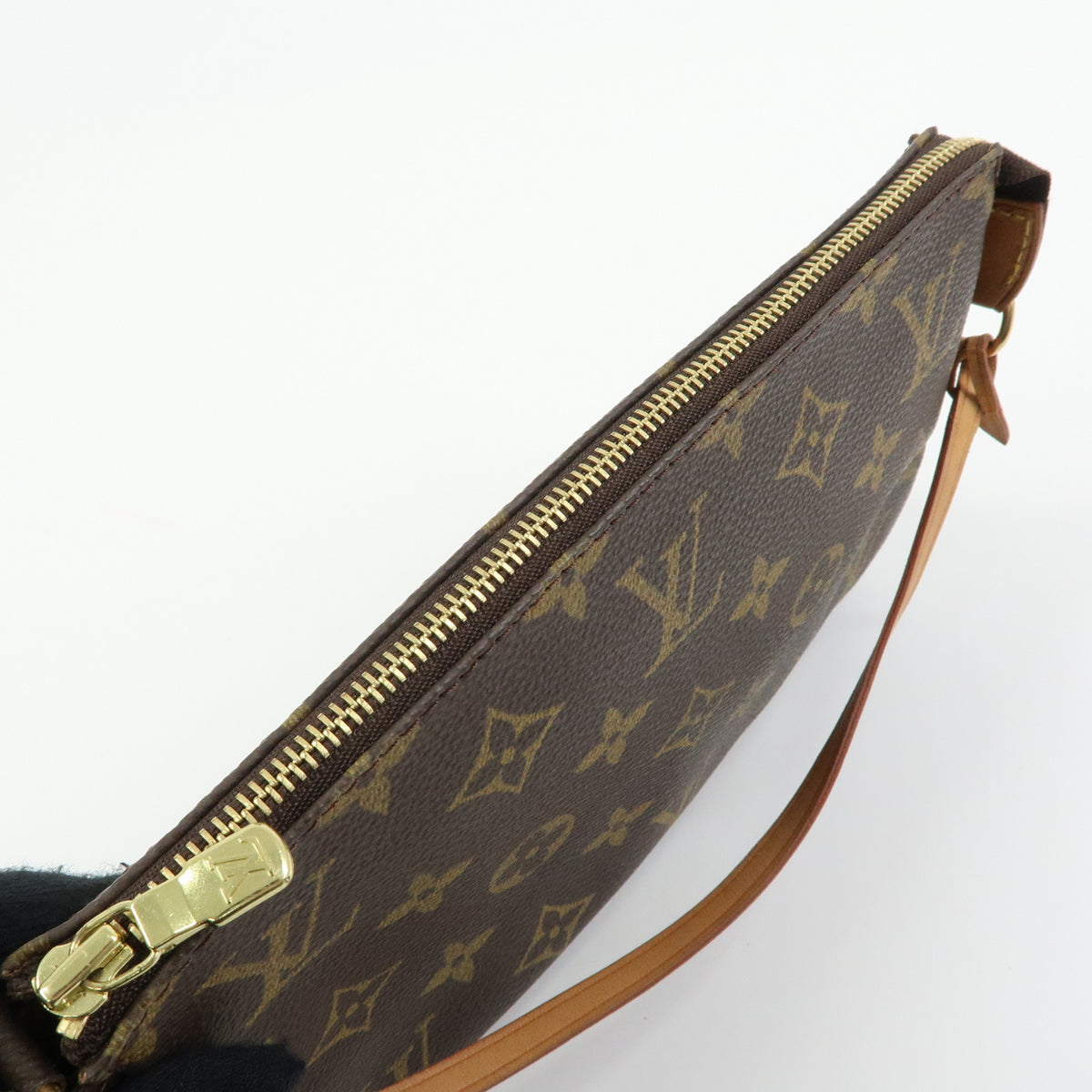 Louis Vuitton Monogram Pochette Accessoires Pouch Hand Bag M51980