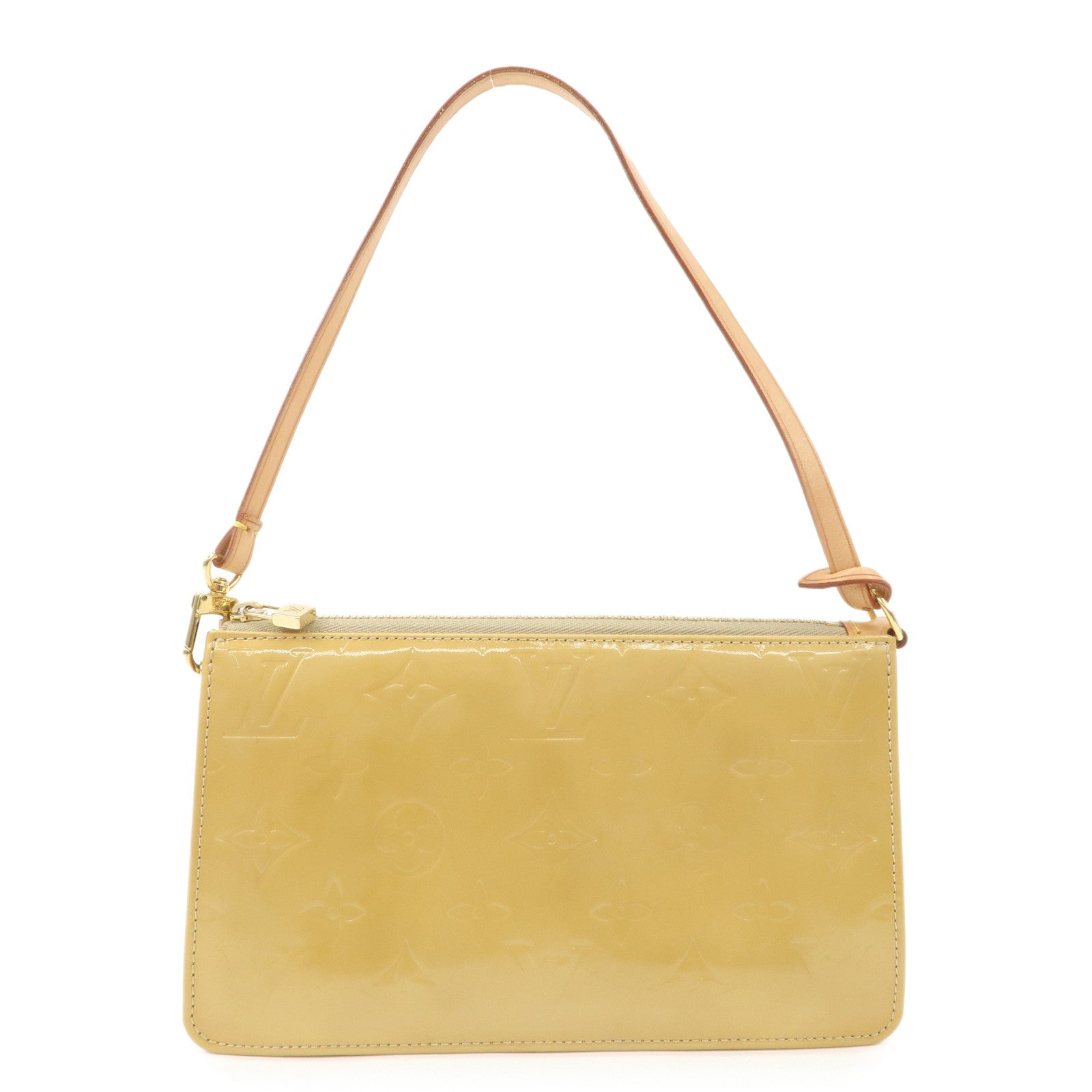 Louis Vuitton Monogram Vernis Lexington Accessoires Pouch Beige M91010 Used