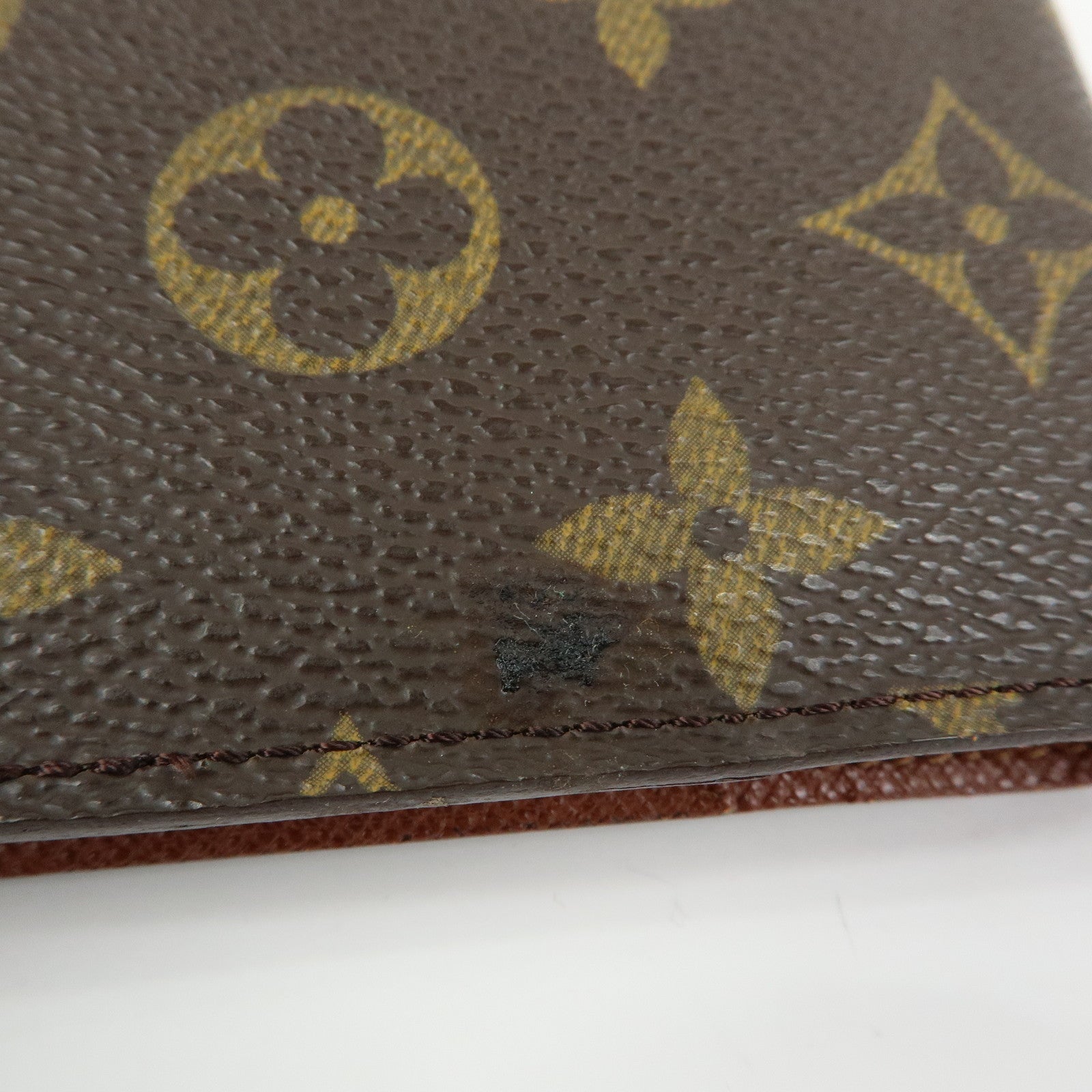 Louis Vuitton Monogram Agenda PM Planner Cover Brown R20005