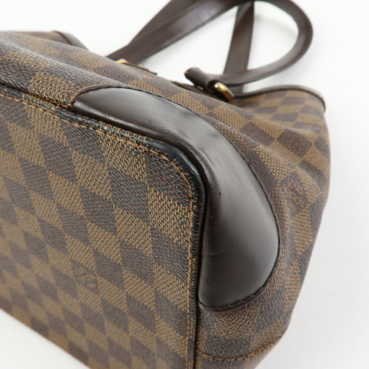 Louis Vuitton Damier Ebene Hampstead PM Hand Bag Tote Bag N51205