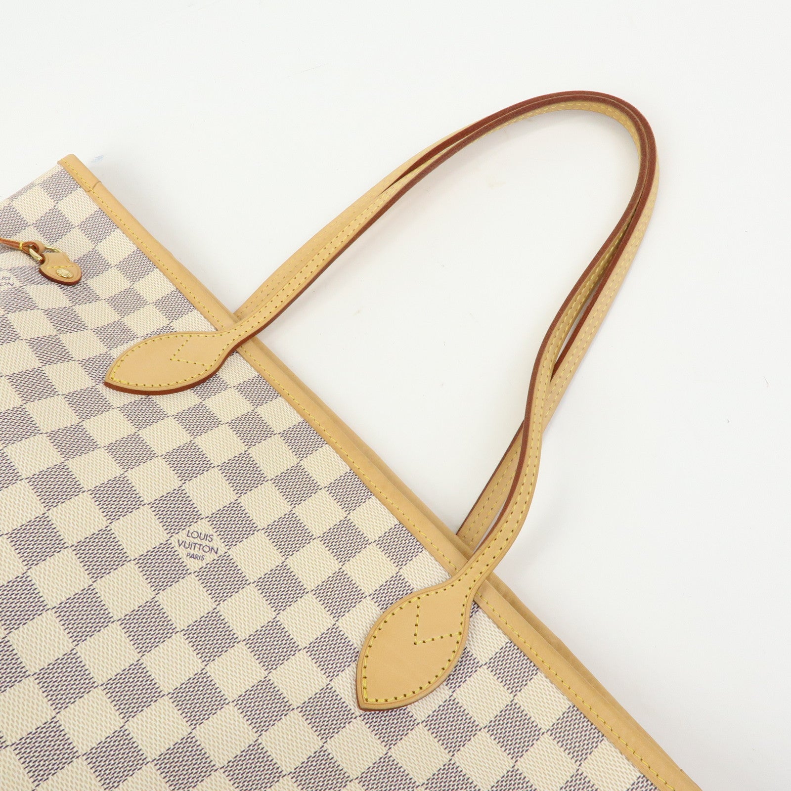 Louis Vuitton Damier Azur Neverfull MM Tote Bag Shoulder Bag N41361