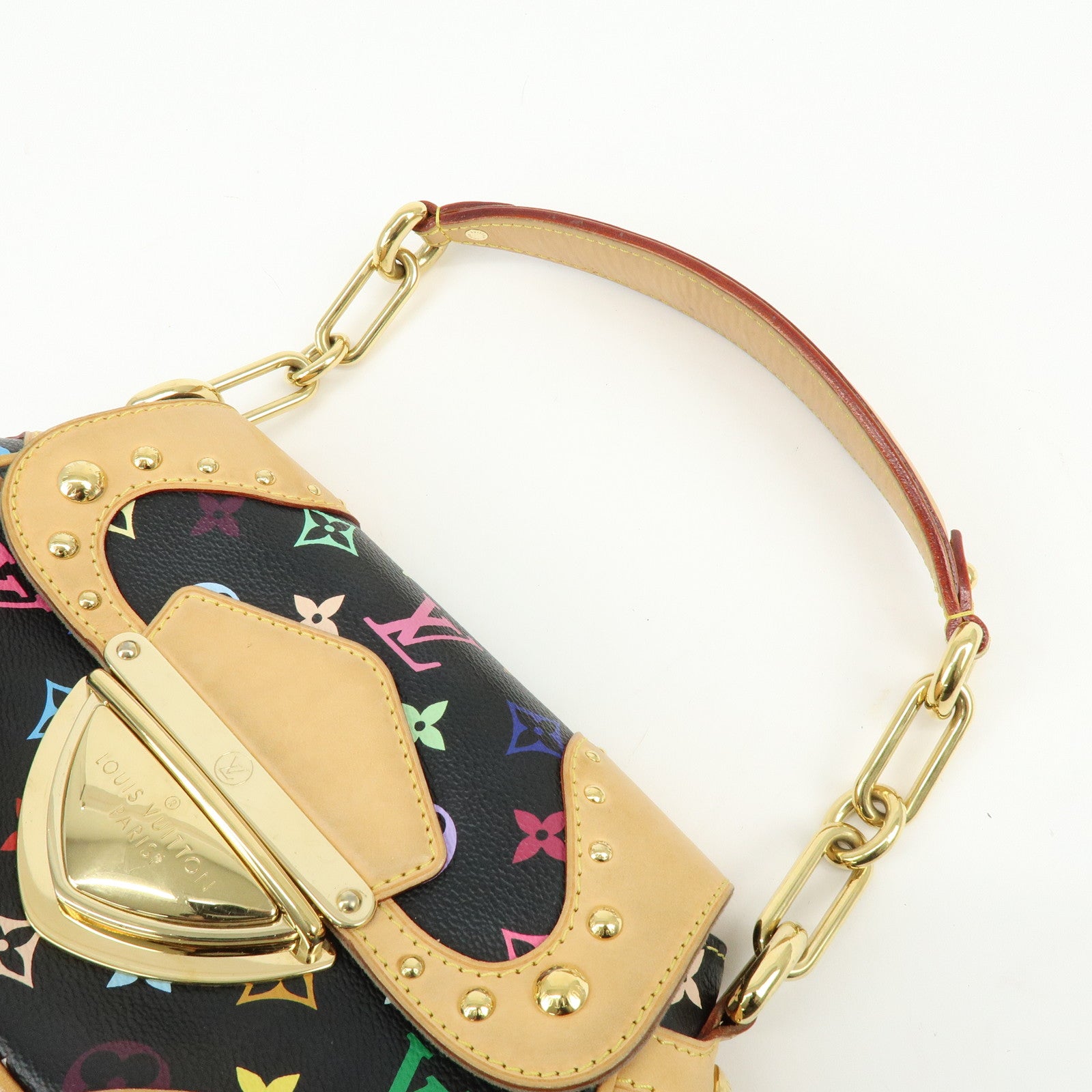Louis Vuitton Monogram Multi Color Marilyn Hand Bag Shoulder Bag M40128