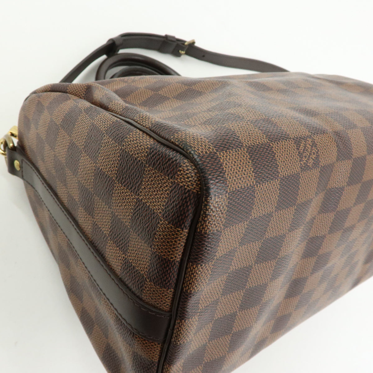 Louis Vuitton Damier Speedy Bandouliere 30 Boston Bag Brown N41367
