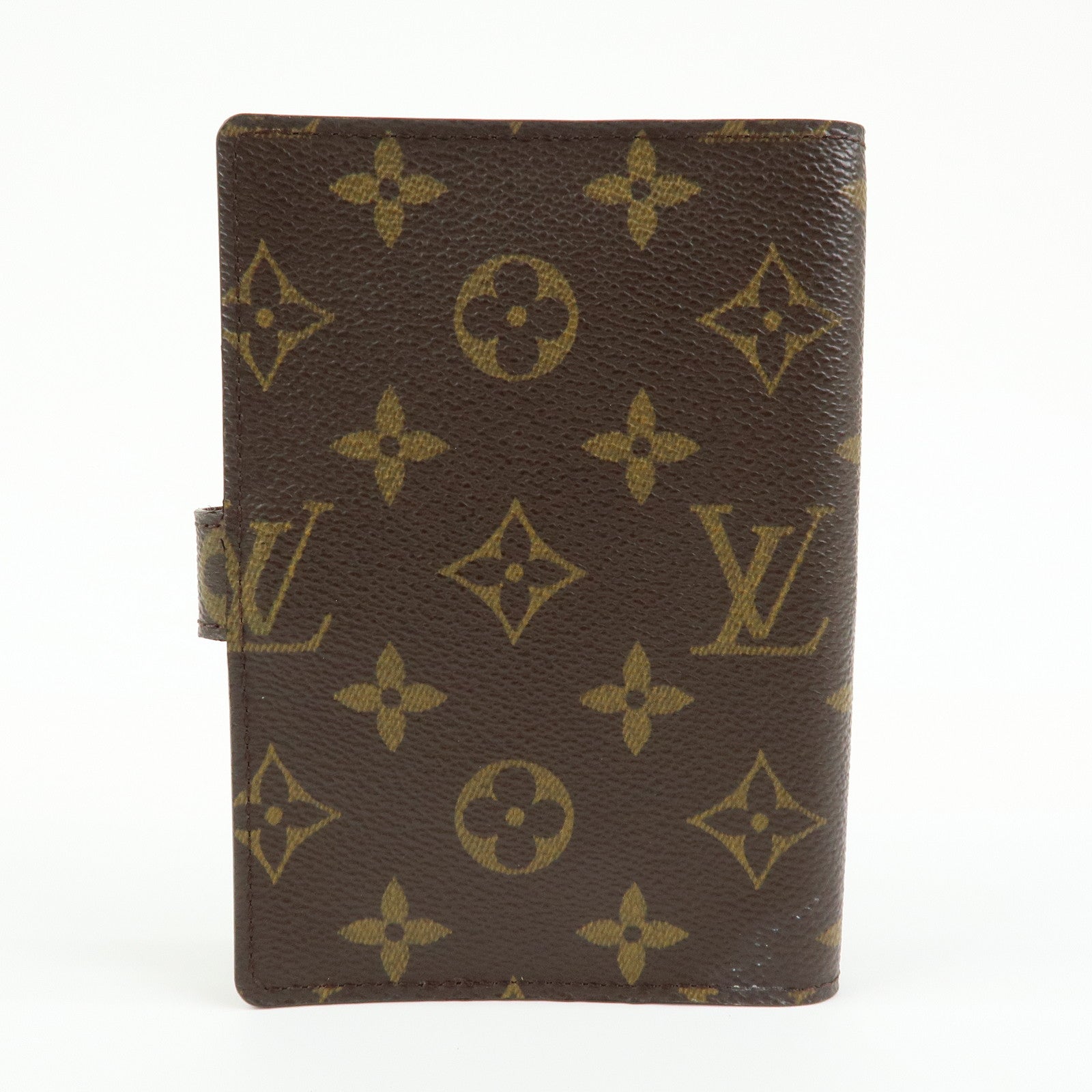 Louis Vuitton Monogram Agenda PM Planner Cover Brown R20005