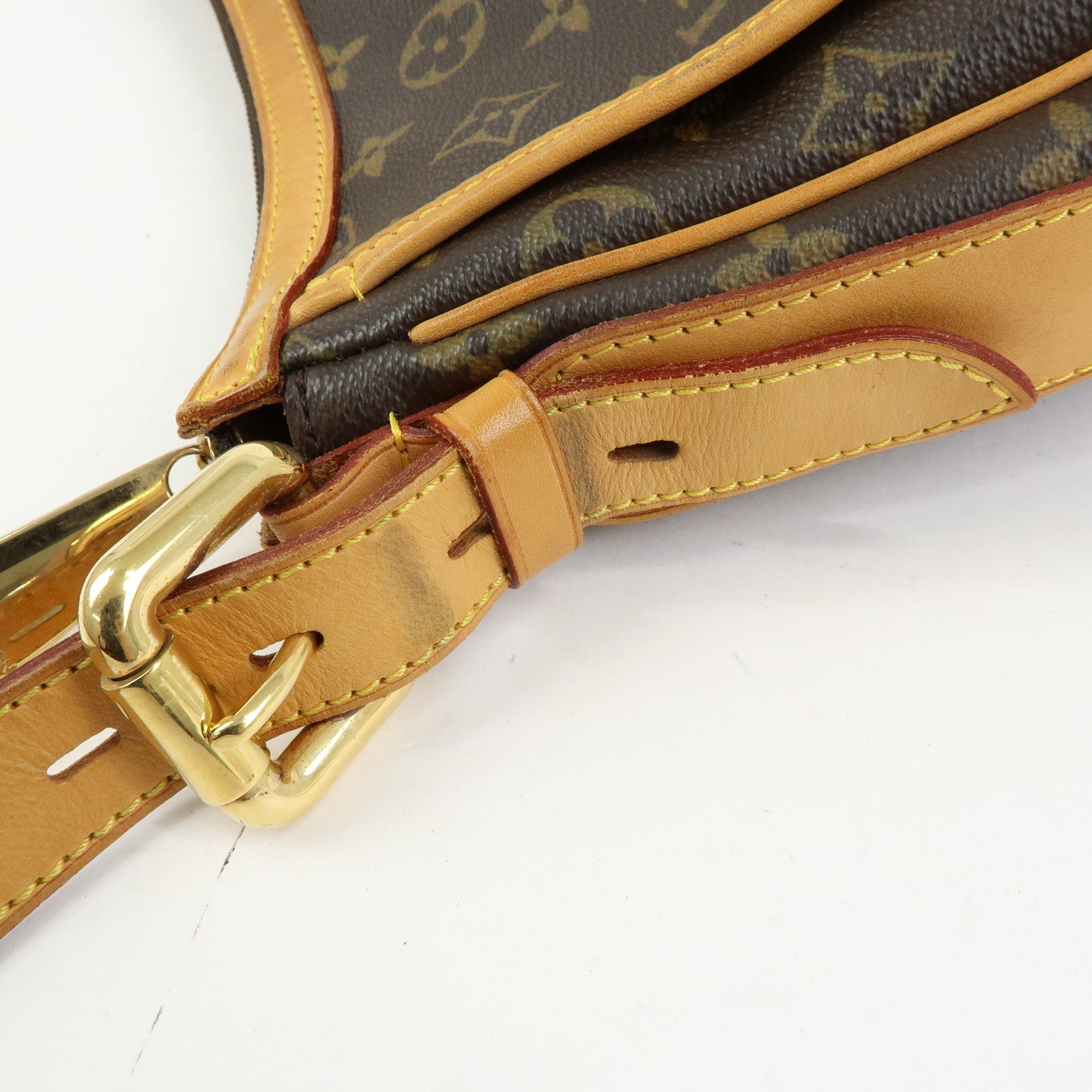 Louis Vuitton Monogram Tulum GM Shoulder Bag Brown M40075