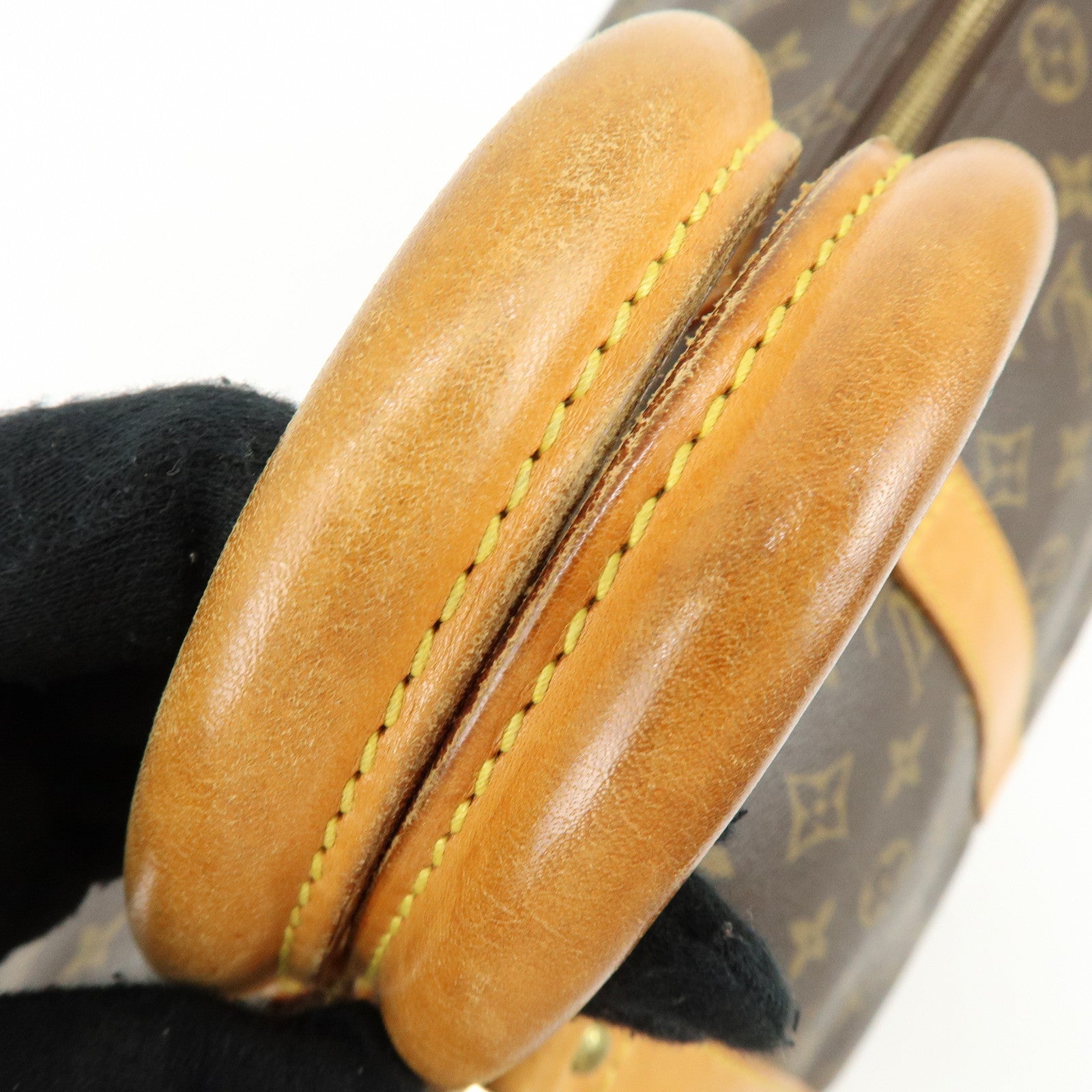Louis Vuitton Monogram Keep All Bandouliere 45 Boston Bag Brown M41418