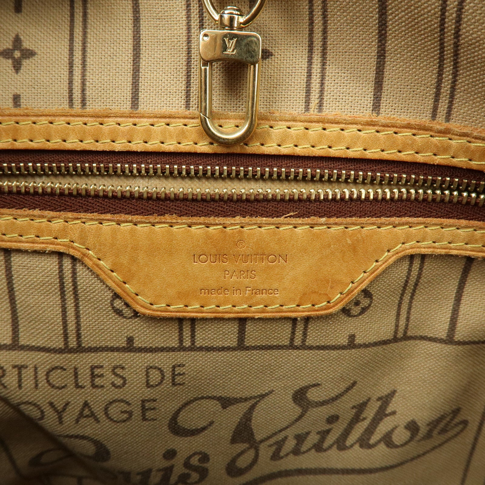 Louis Vuitton Monogram Neverfull PM Tote Bag Hand Bag M40155