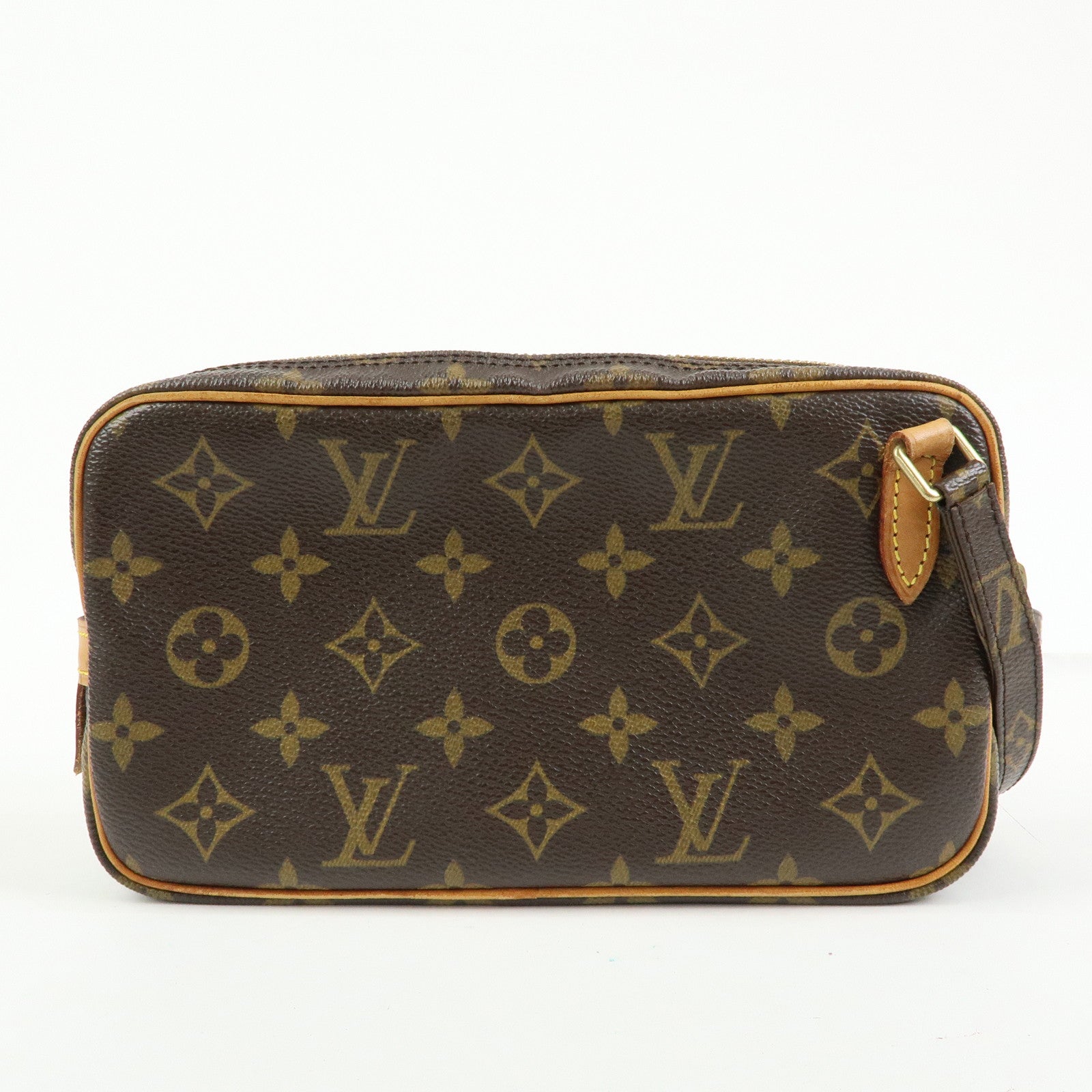 Louis Vuitton Monogram Pochette Marly Bandouliere Bag Brown M51828