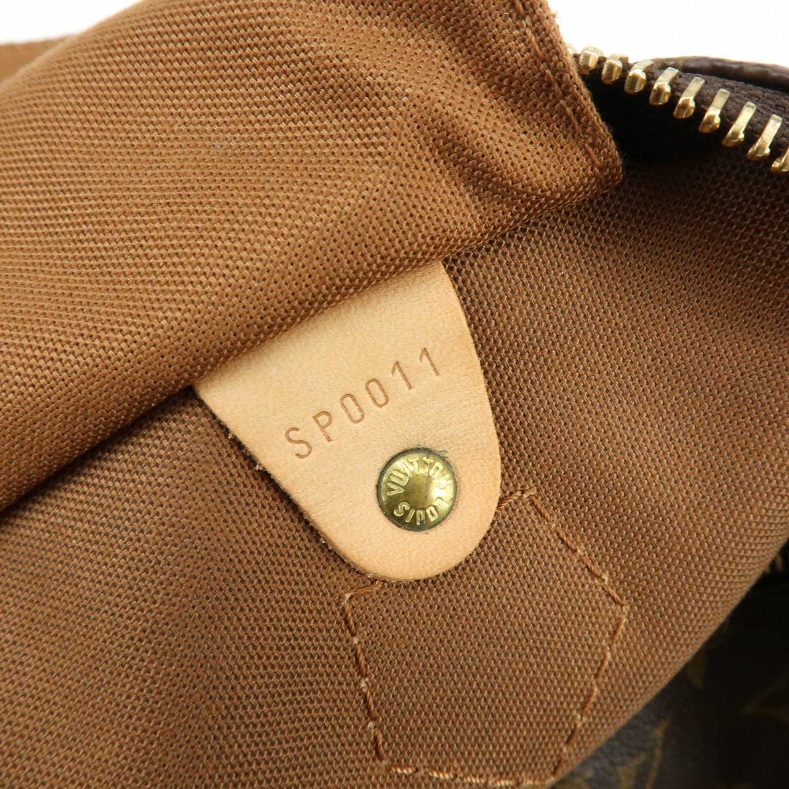 Louis Vuitton Monogram Speedy 40 Hand Bag Boston Bag Brown M41522