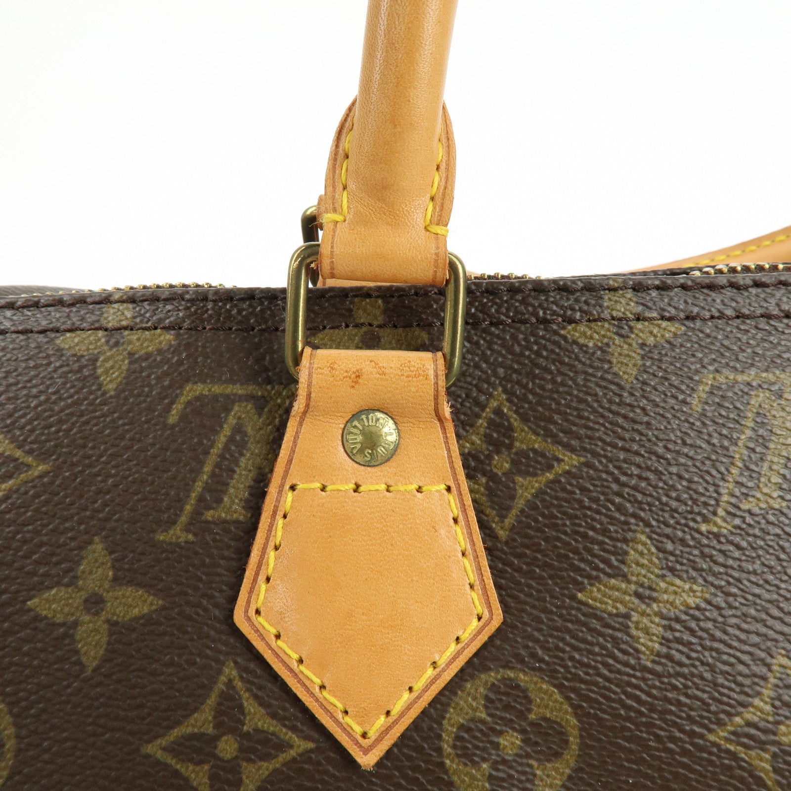 Louis Vuitton Monogram Speedy 40 Hand Bag Boston Bag Brown M41522