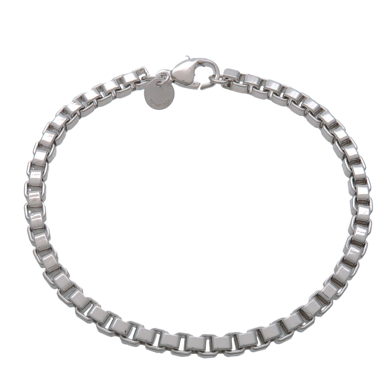 Tiffany & Co Venetian Link Bracelet SV925 Silver