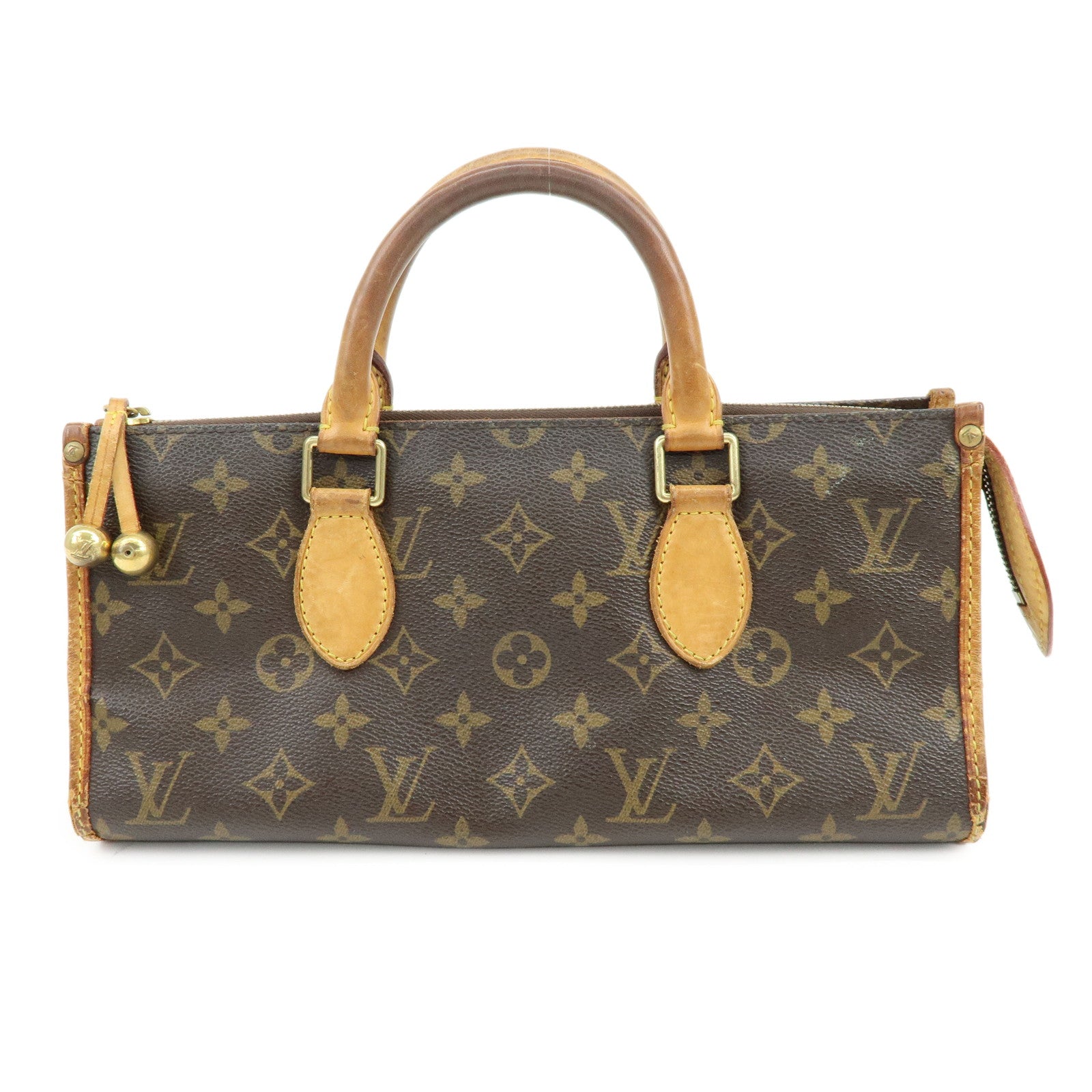 Louis Vuitton Monogram Popincourt Hand Bag Brown M40009