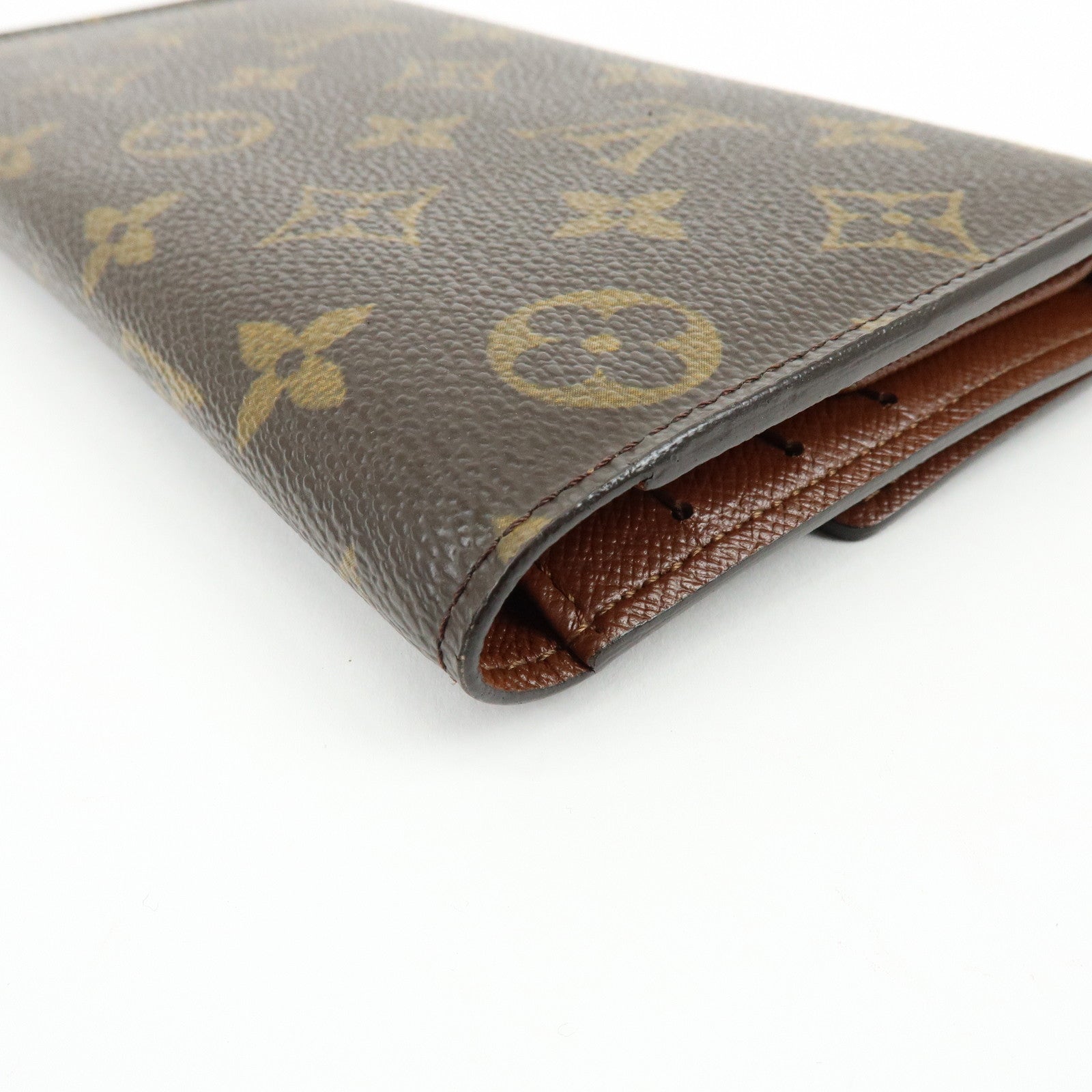 Louis Vuitton Monogram Porte Tresor International Wallet M61215