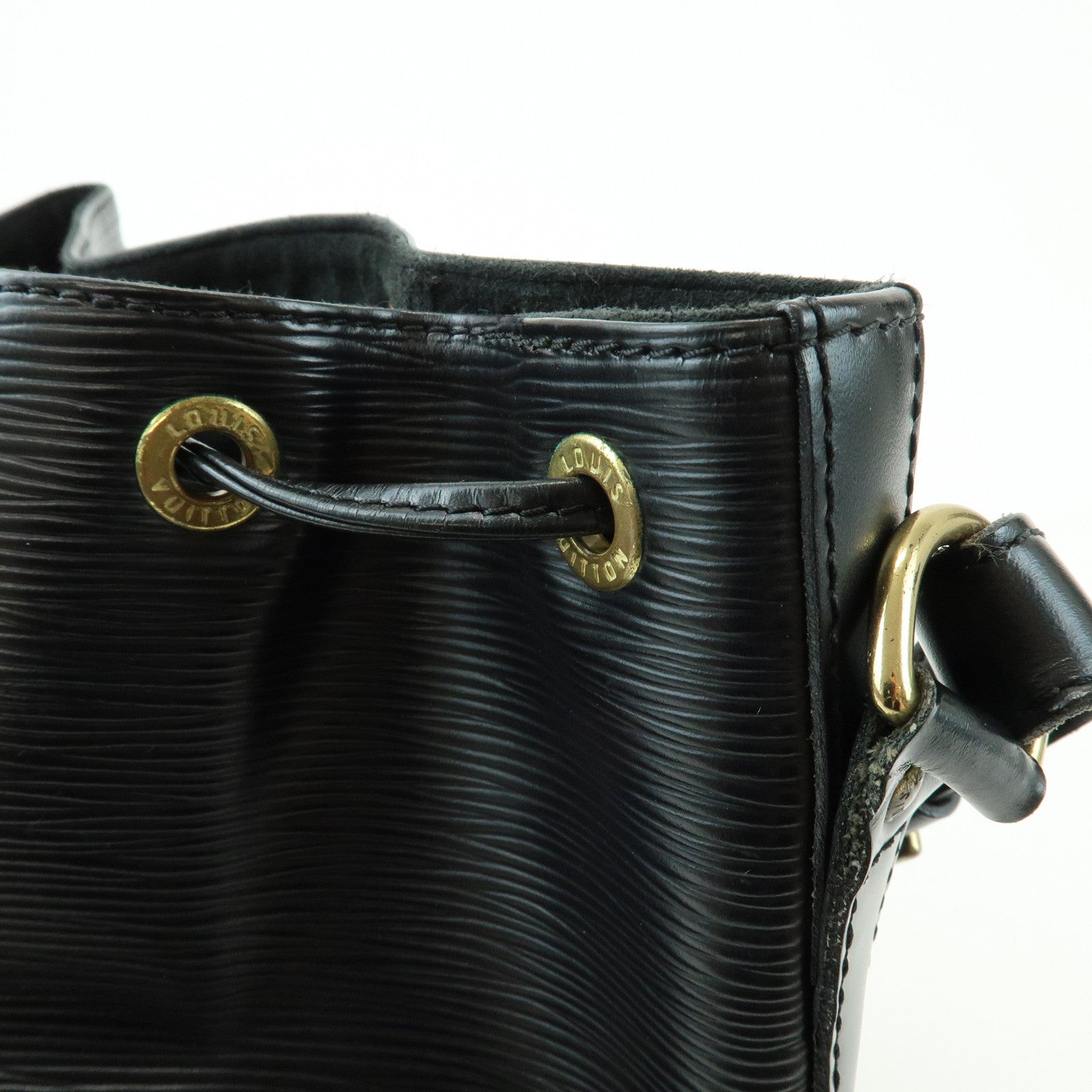 Louis Vuitton Epi Petit Noe Shoulder Bag Noir Black M44102