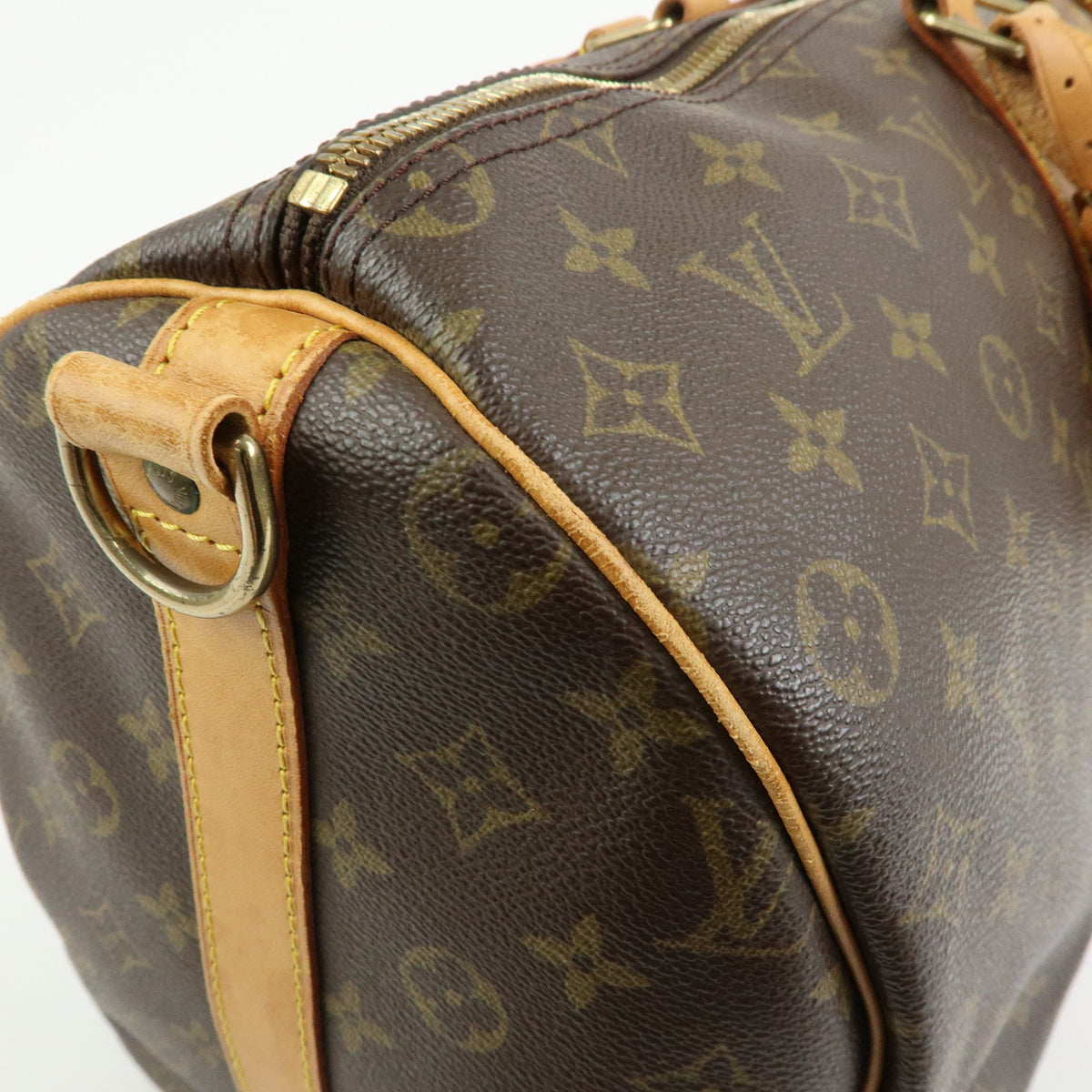 Louis Vuitton Monogram Keep All Bandouliere 50 Boston Bag M41416