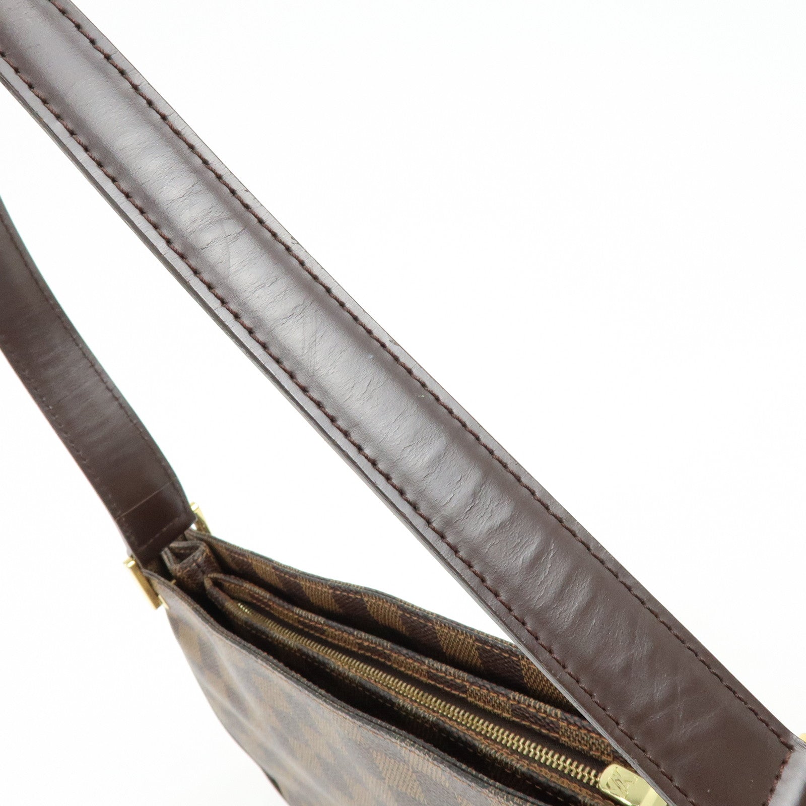 Louis Vuitton Damier Aubagne Shoulder Bag Hand Bag Brown N51129