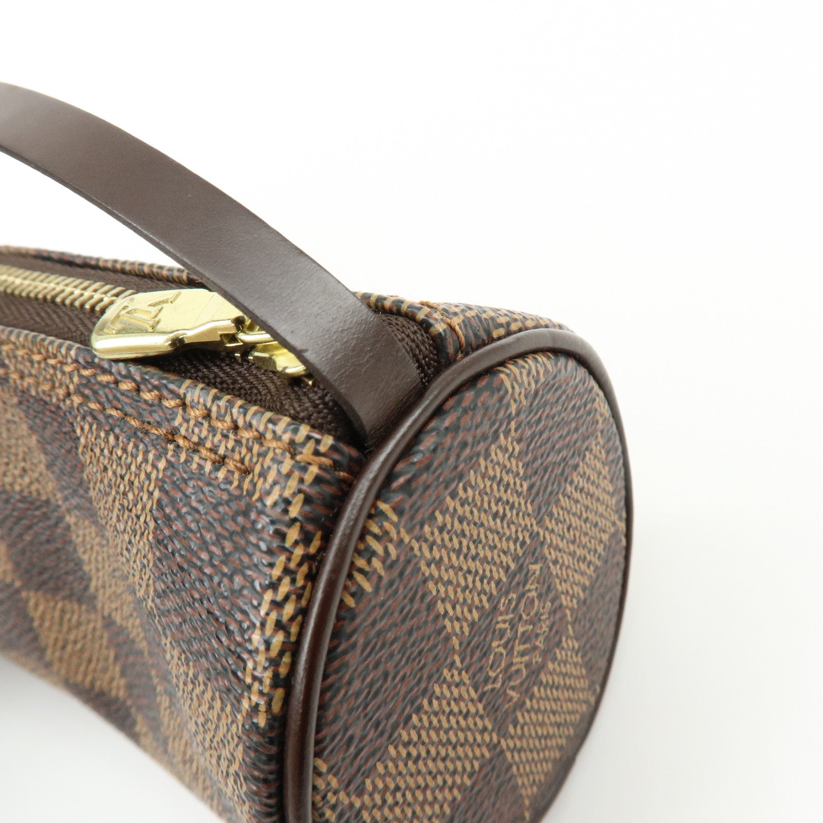 Louis Vuitton Damier Ebene Mini Pouch For Pappillon Bag Brown